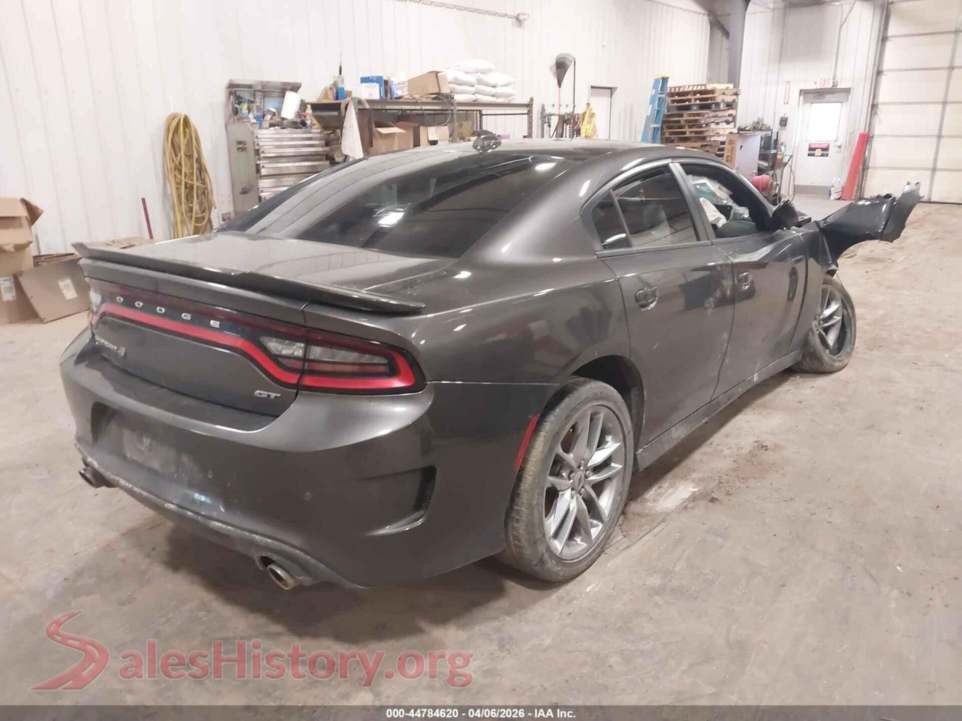 2023 DODGE CHARGER VIN 2C3CDXMGXPH519925, rear driver side