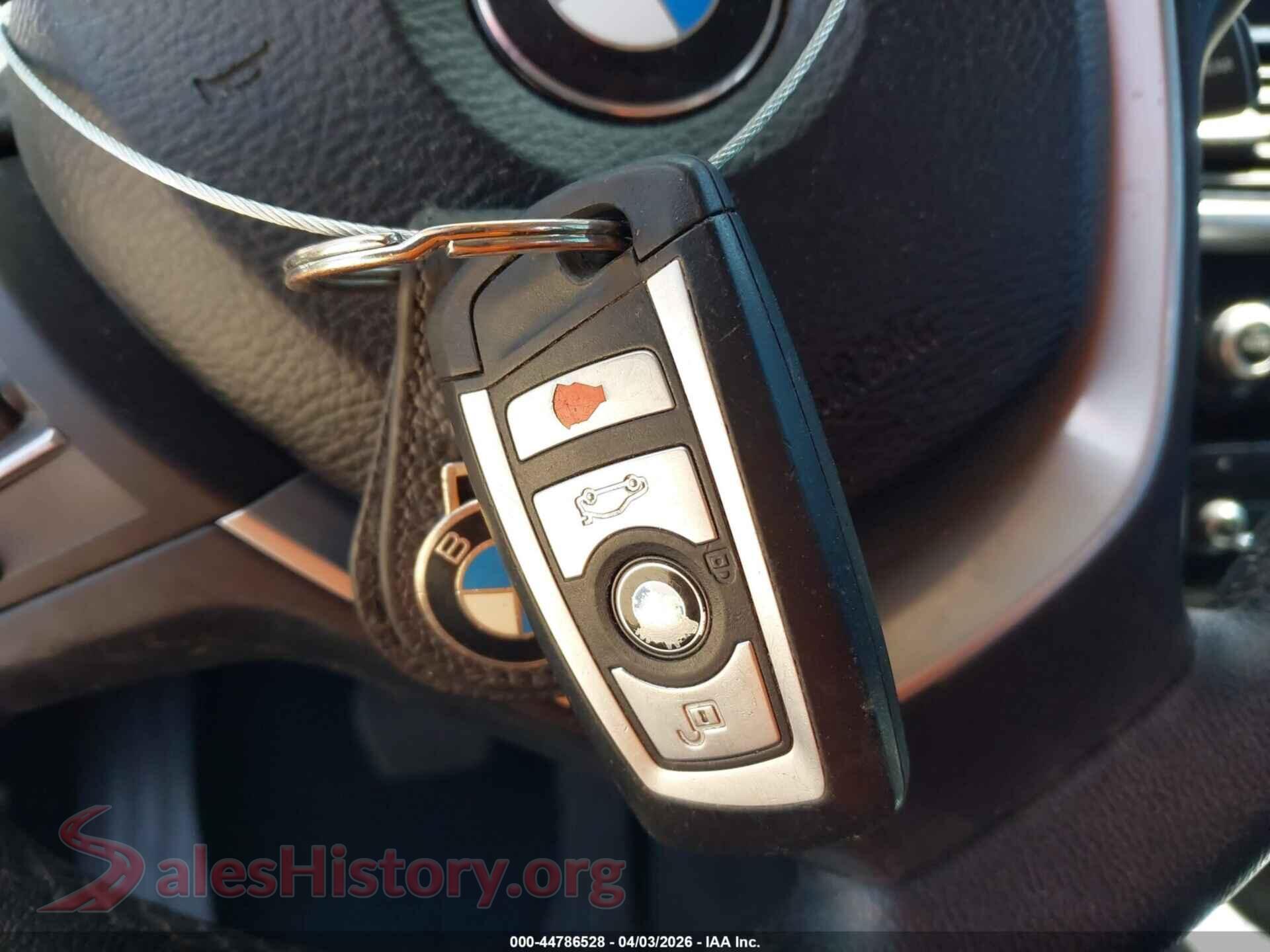 2017 BMW X3 VIN 5UXWX9C35H0W72954, odometer mileage