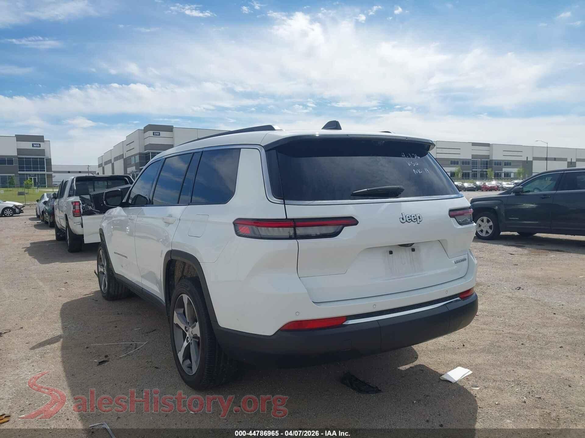 2025 JEEP GRAND CHEROKEE L VIN 1C4RJJBGXS8676237, driver side view