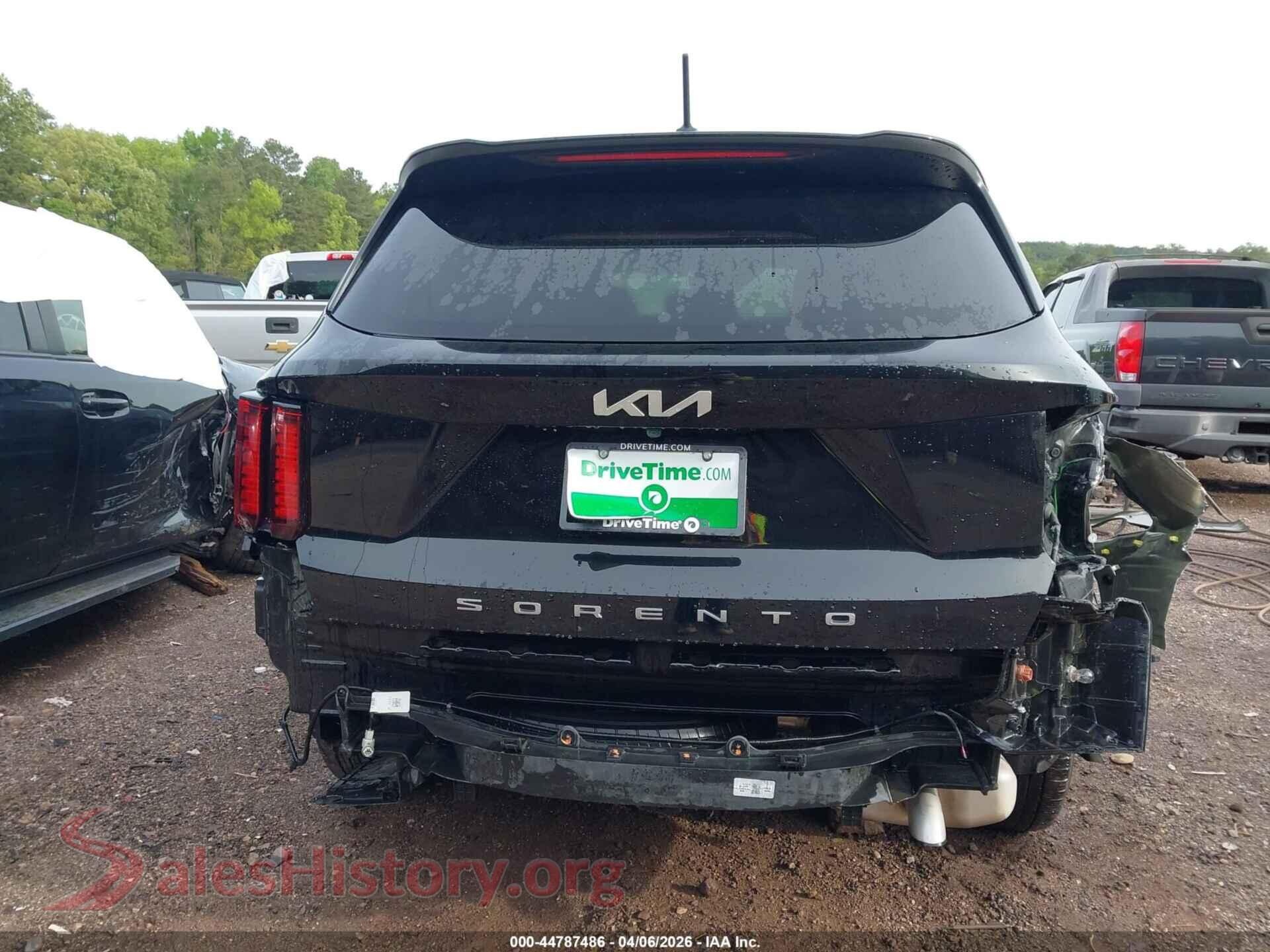 2022 KIA SORENTO VIN 5XYRG4LC9NG138251, auction photo 17