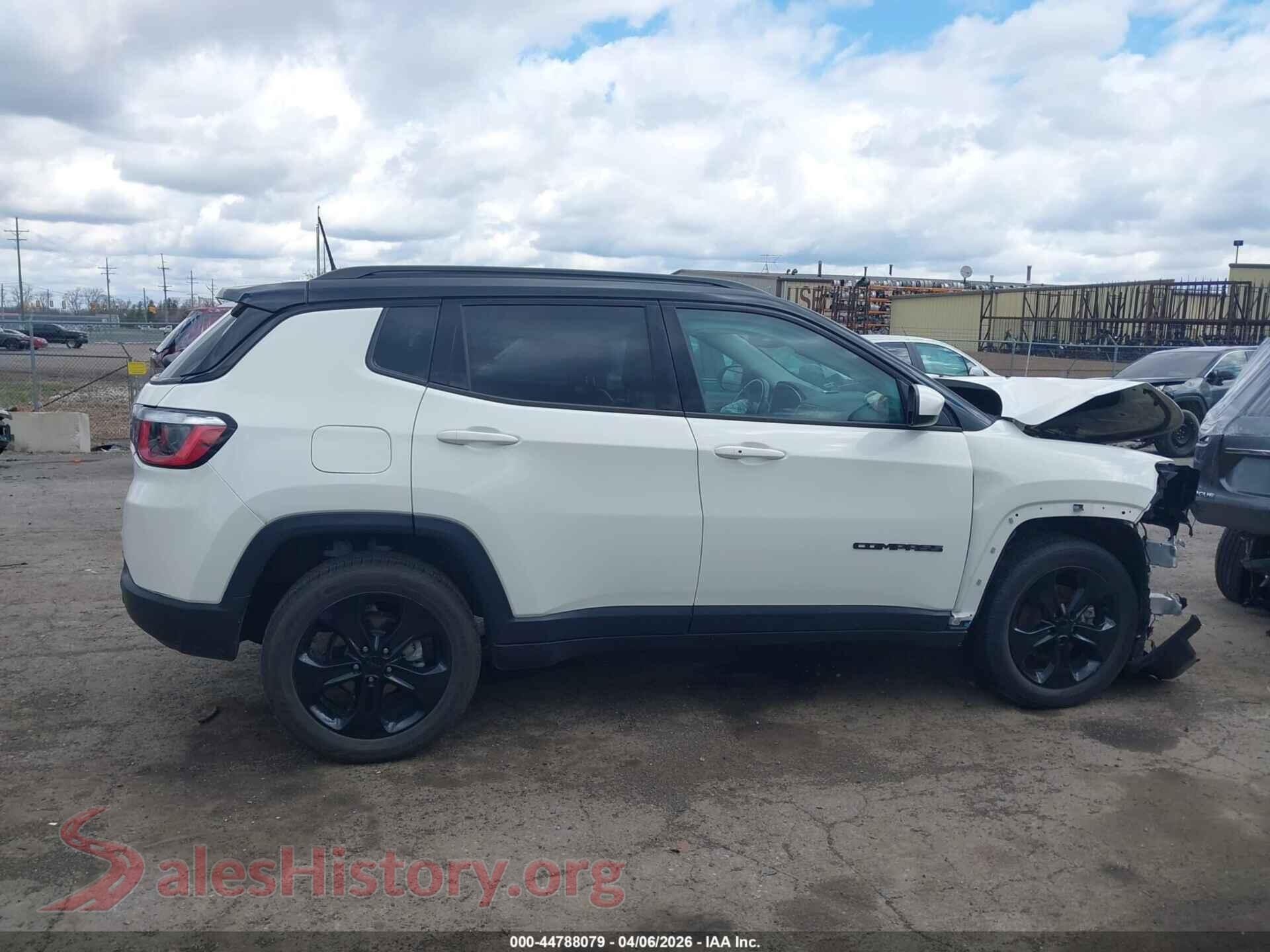 2018 JEEP COMPASS VIN 3C4NJDBB8JT395459, auction photo 13