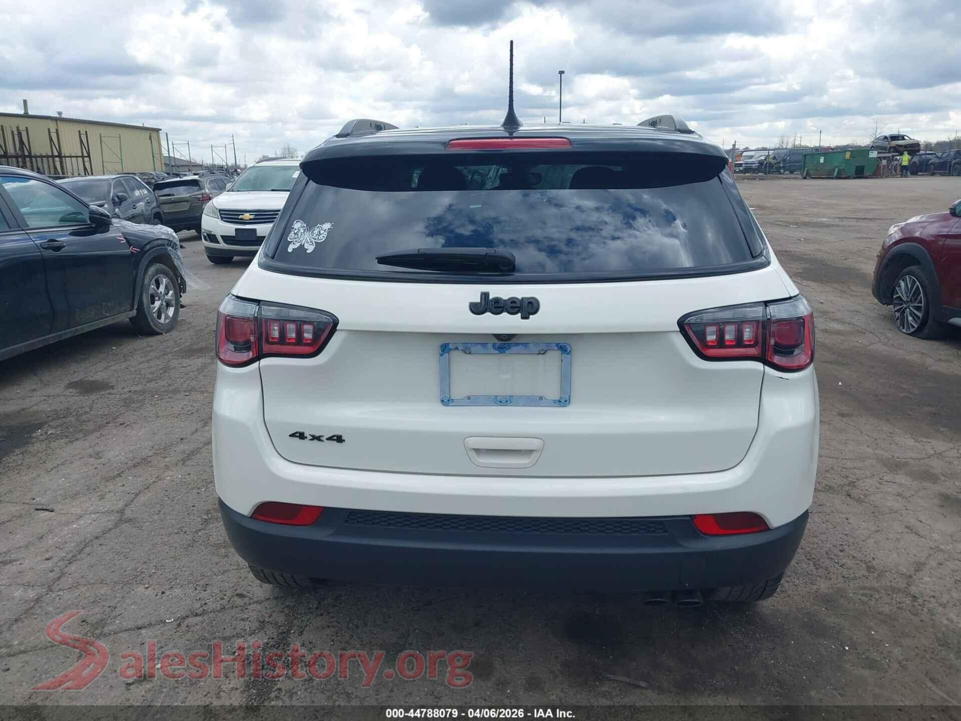 2018 JEEP COMPASS VIN 3C4NJDBB8JT395459, auction photo 16