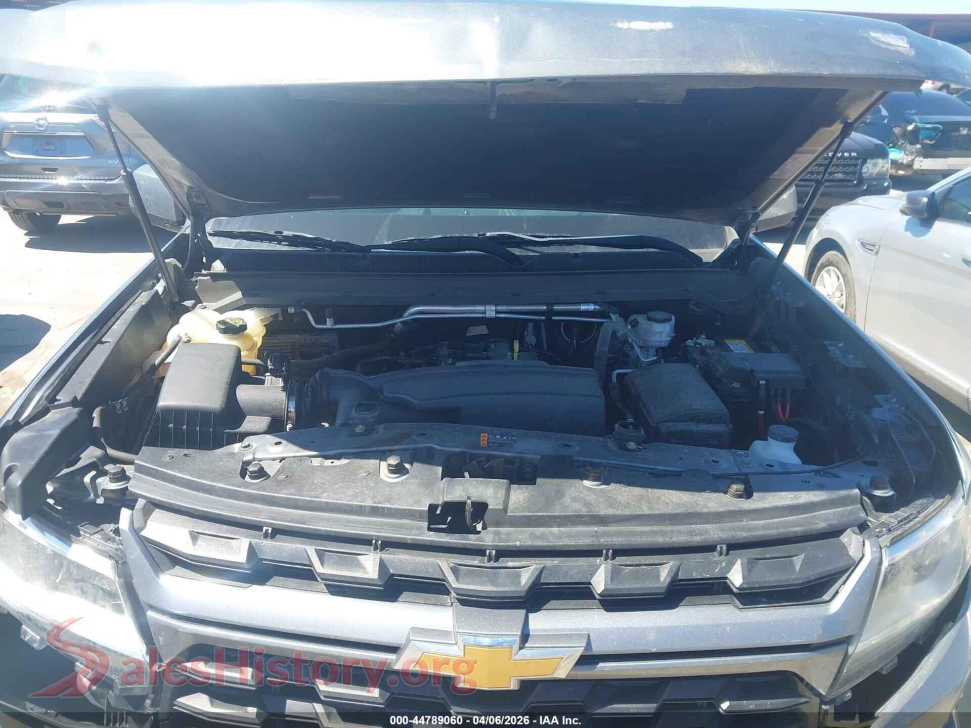 2022 CHEVROLET COLORADO VIN 1GCHSCEA5N1253560, interior dashboard