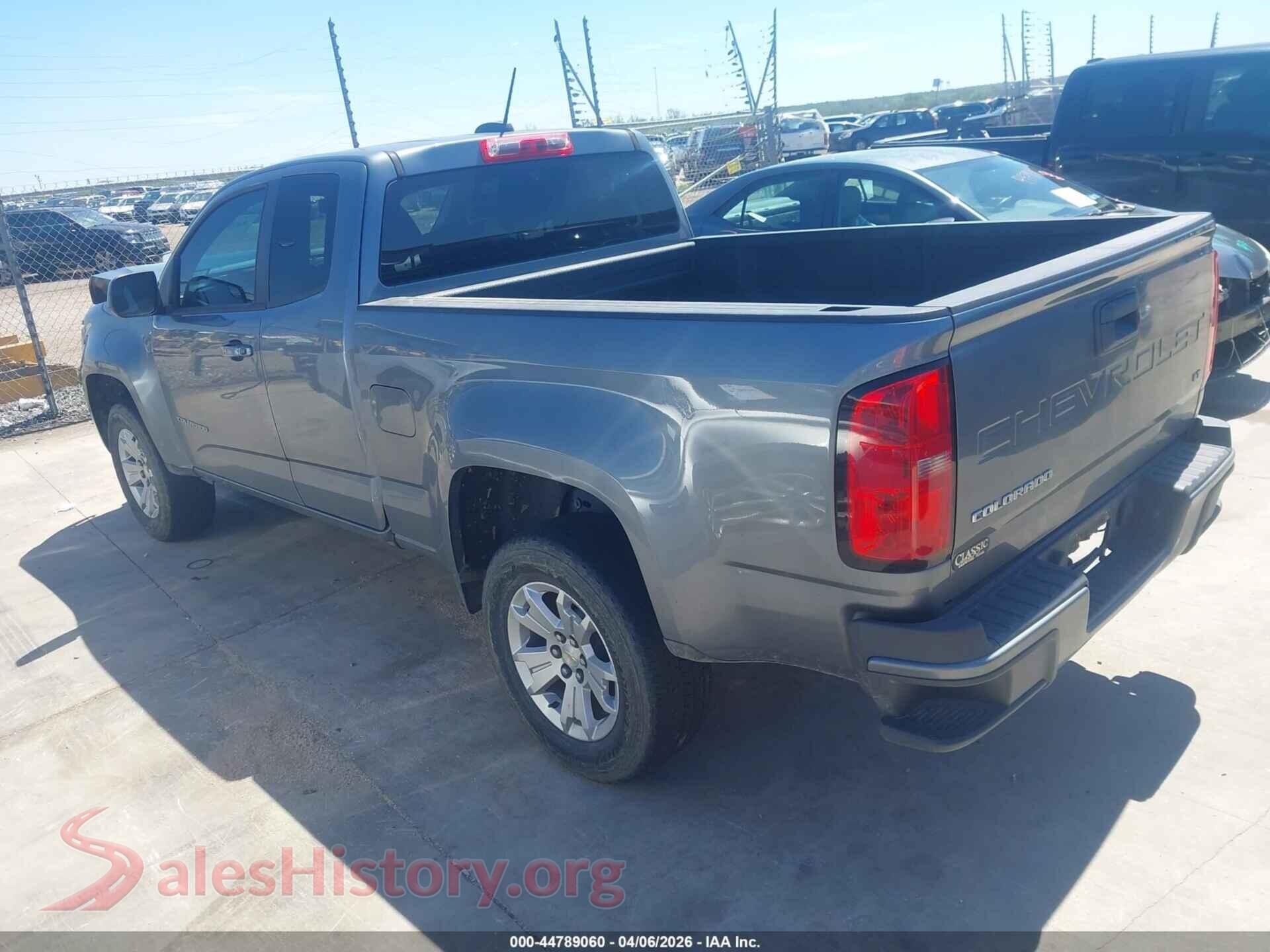 2022 CHEVROLET COLORADO VIN 1GCHSCEA5N1253560, driver side view