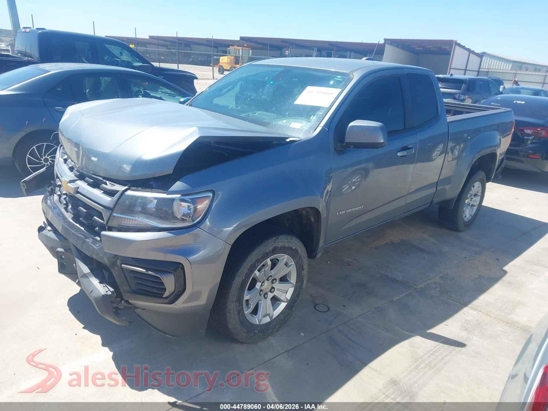 2022 CHEVROLET COLORADO VIN 1GCHSCEA5N1253560, front view