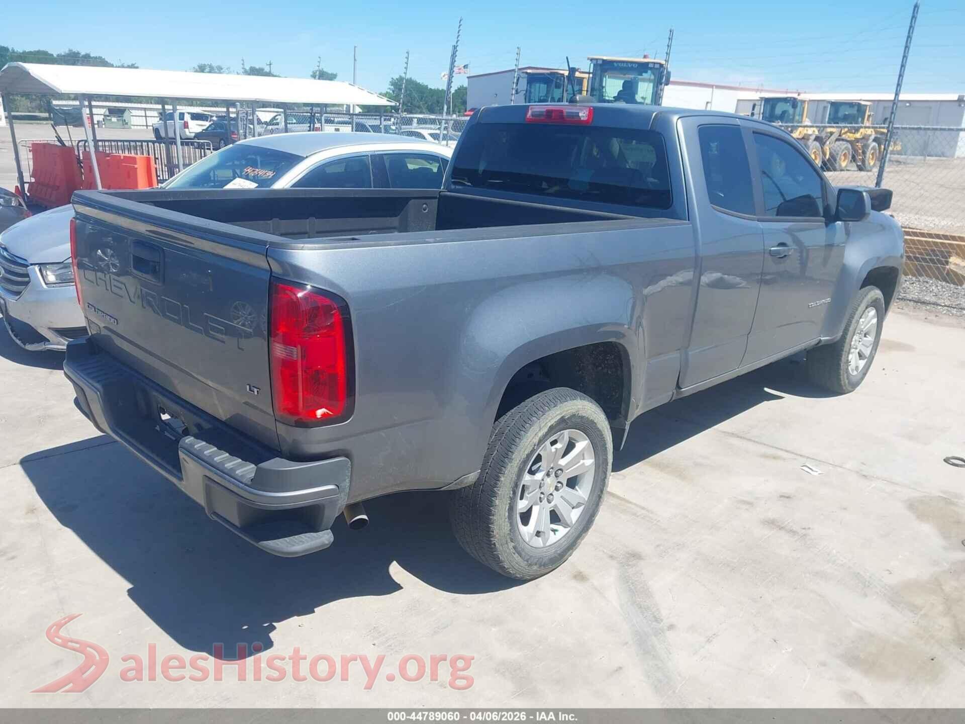 2022 CHEVROLET COLORADO VIN 1GCHSCEA5N1253560, rear driver side