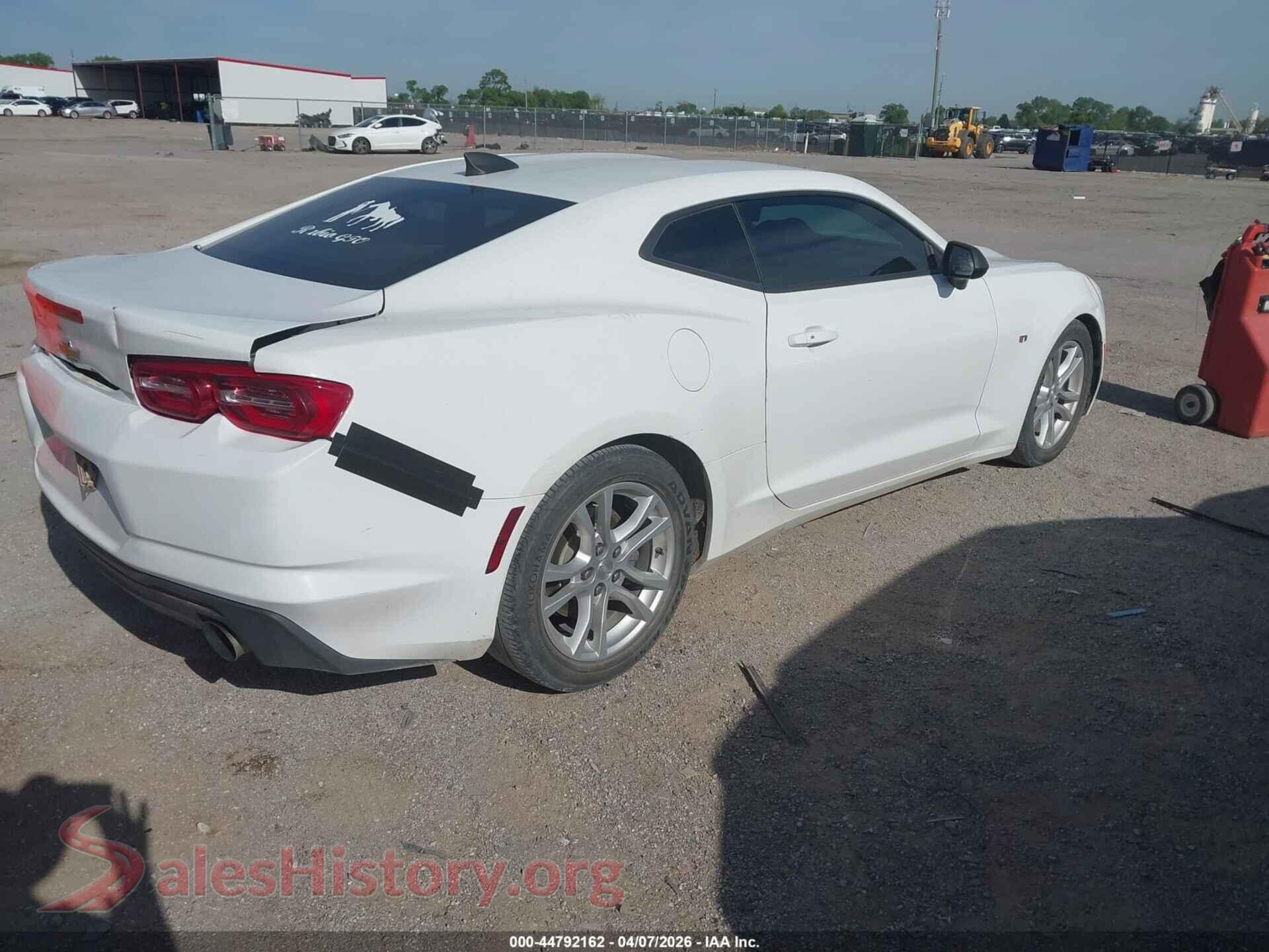 2020 CHEVROLET CAMARO VIN 1G1FB1RXXL0128558, rear driver side