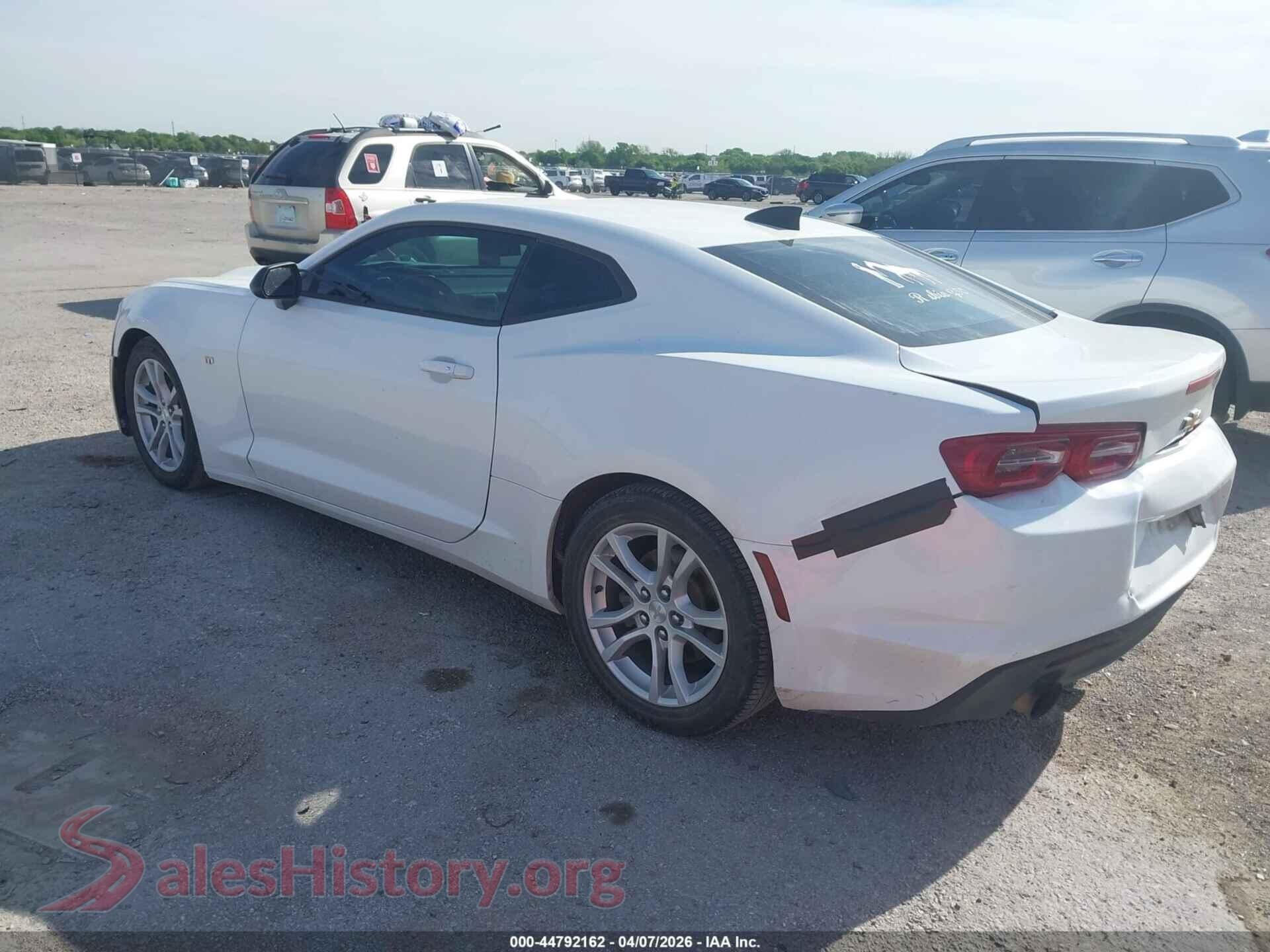 2020 CHEVROLET CAMARO VIN 1G1FB1RXXL0128558, driver side view