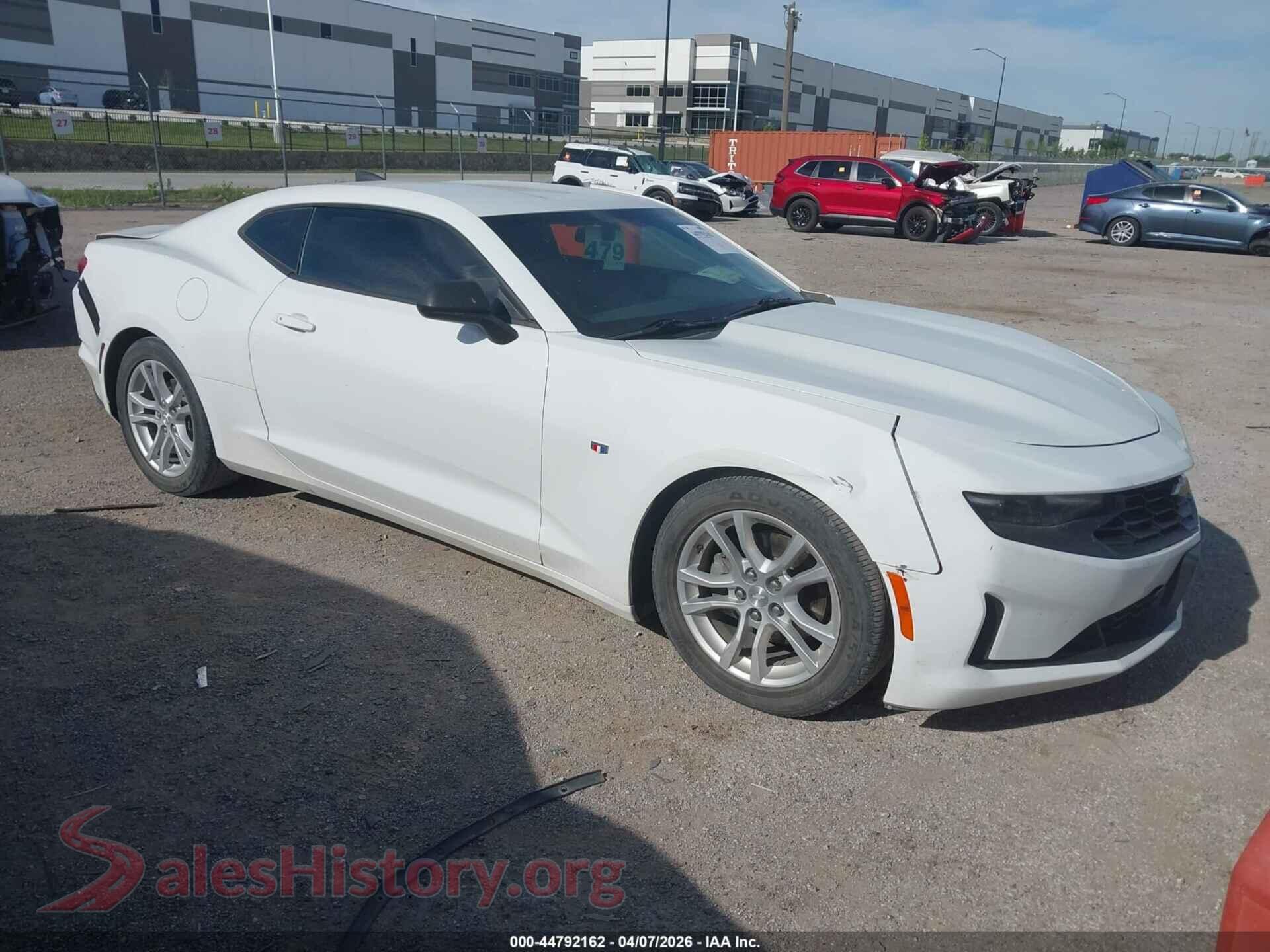2020 CHEVROLET CAMARO VIN 1G1FB1RXXL0128558, auction photo