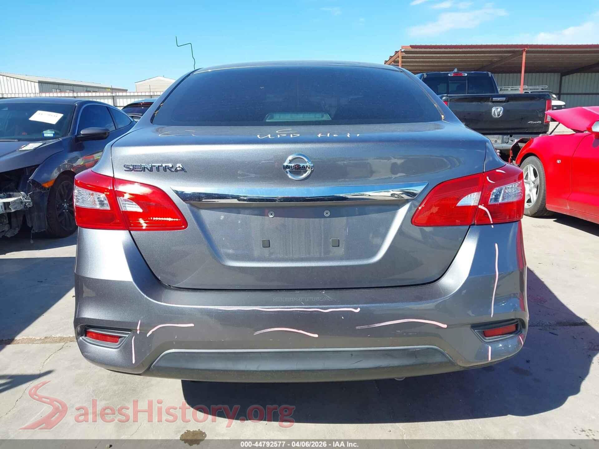 2017 NISSAN SENTRA VIN 3N1AB7AP7HY316129, auction photo 17