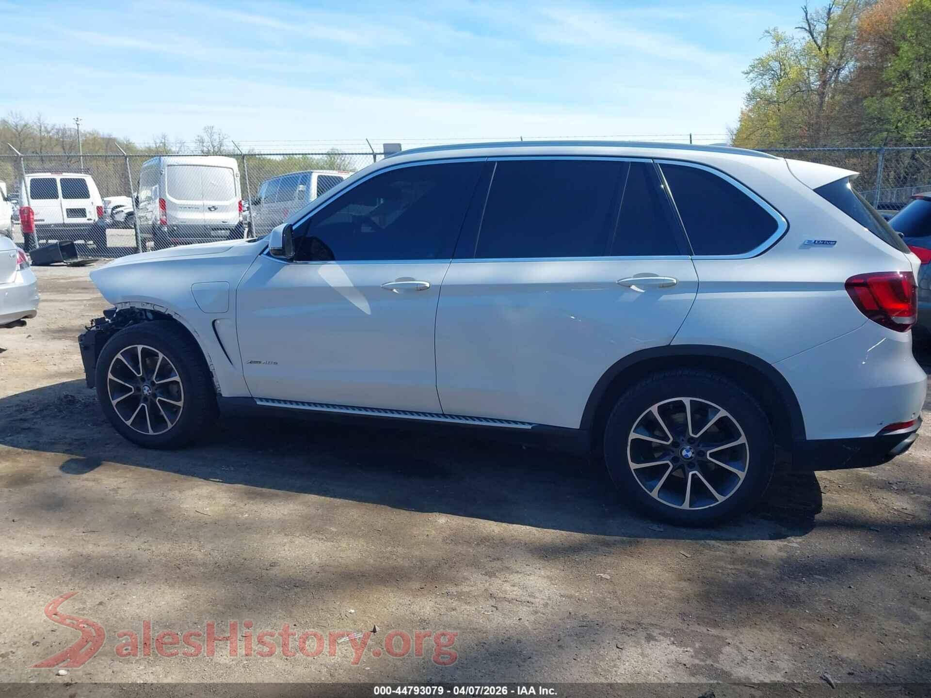 2017 BMW X5 EDRIVE VIN 5UXKT0C34H0S80912, auction photo 15