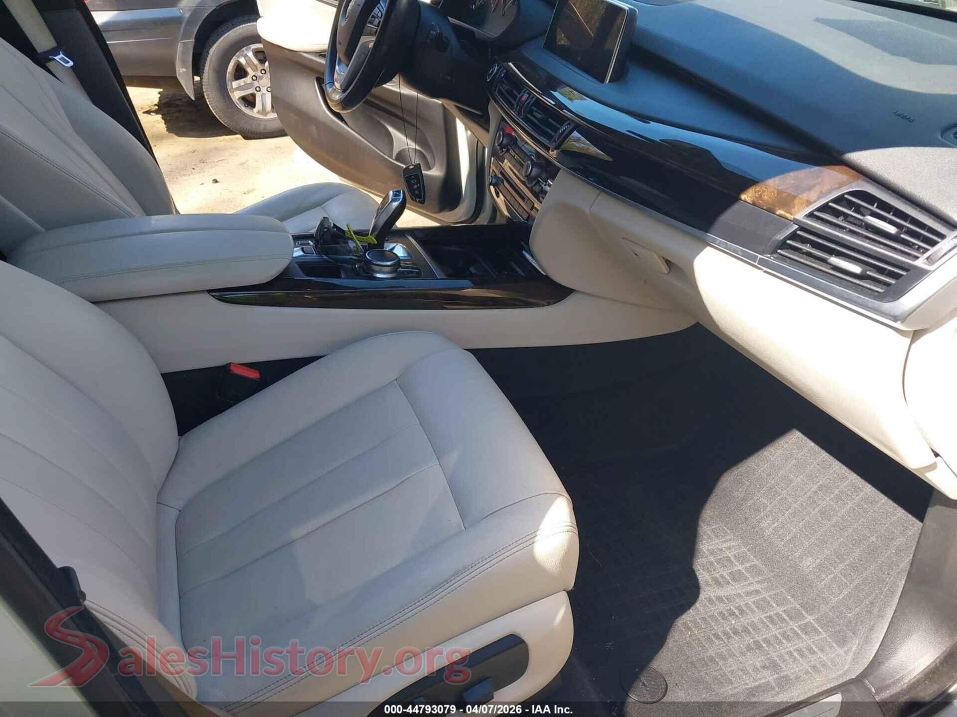 2017 BMW X5 EDRIVE VIN 5UXKT0C34H0S80912, rear view