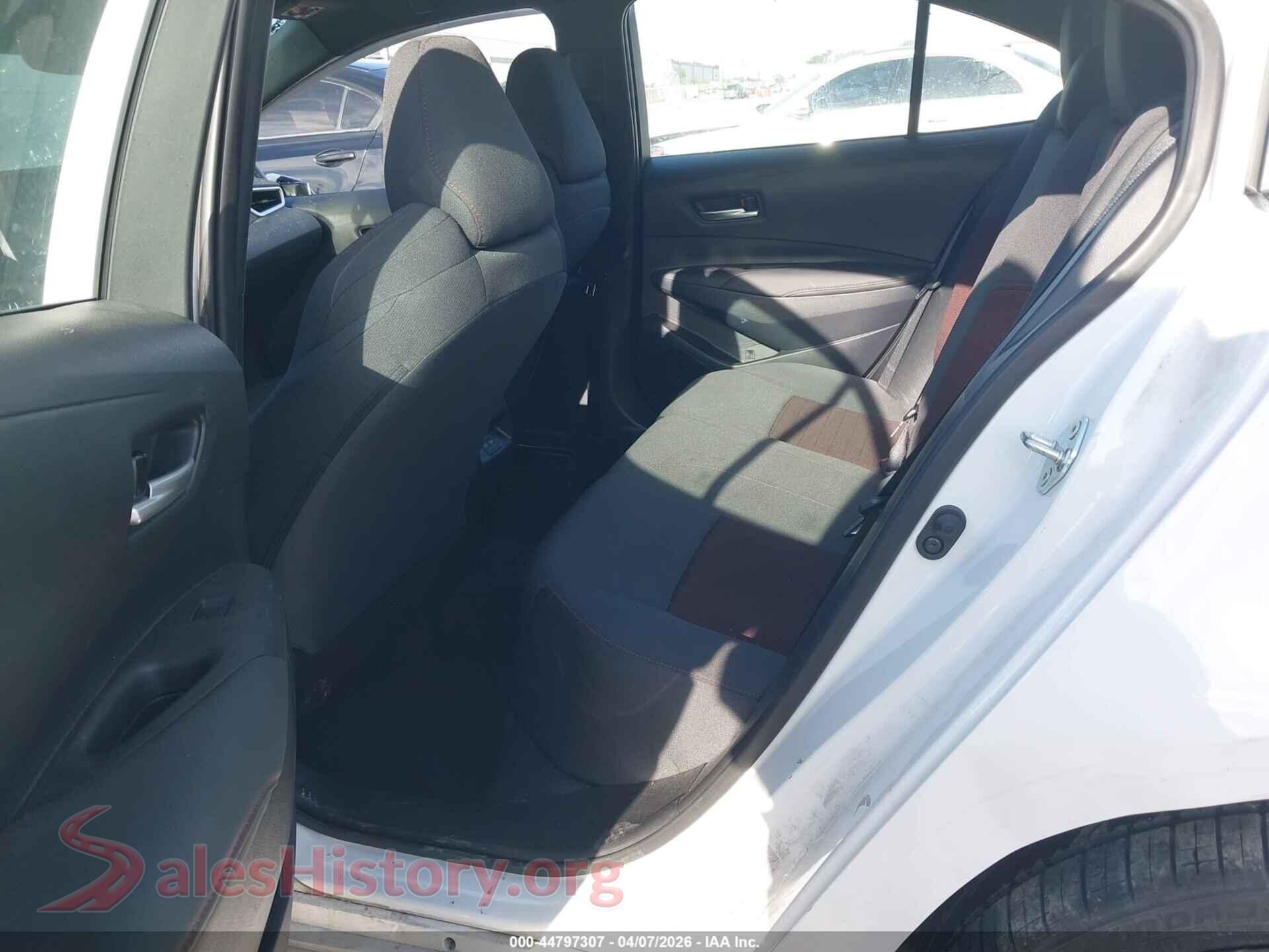 2024 TOYOTA COROLLA VIN 5YFS4MCE5RP201195, front passenger side