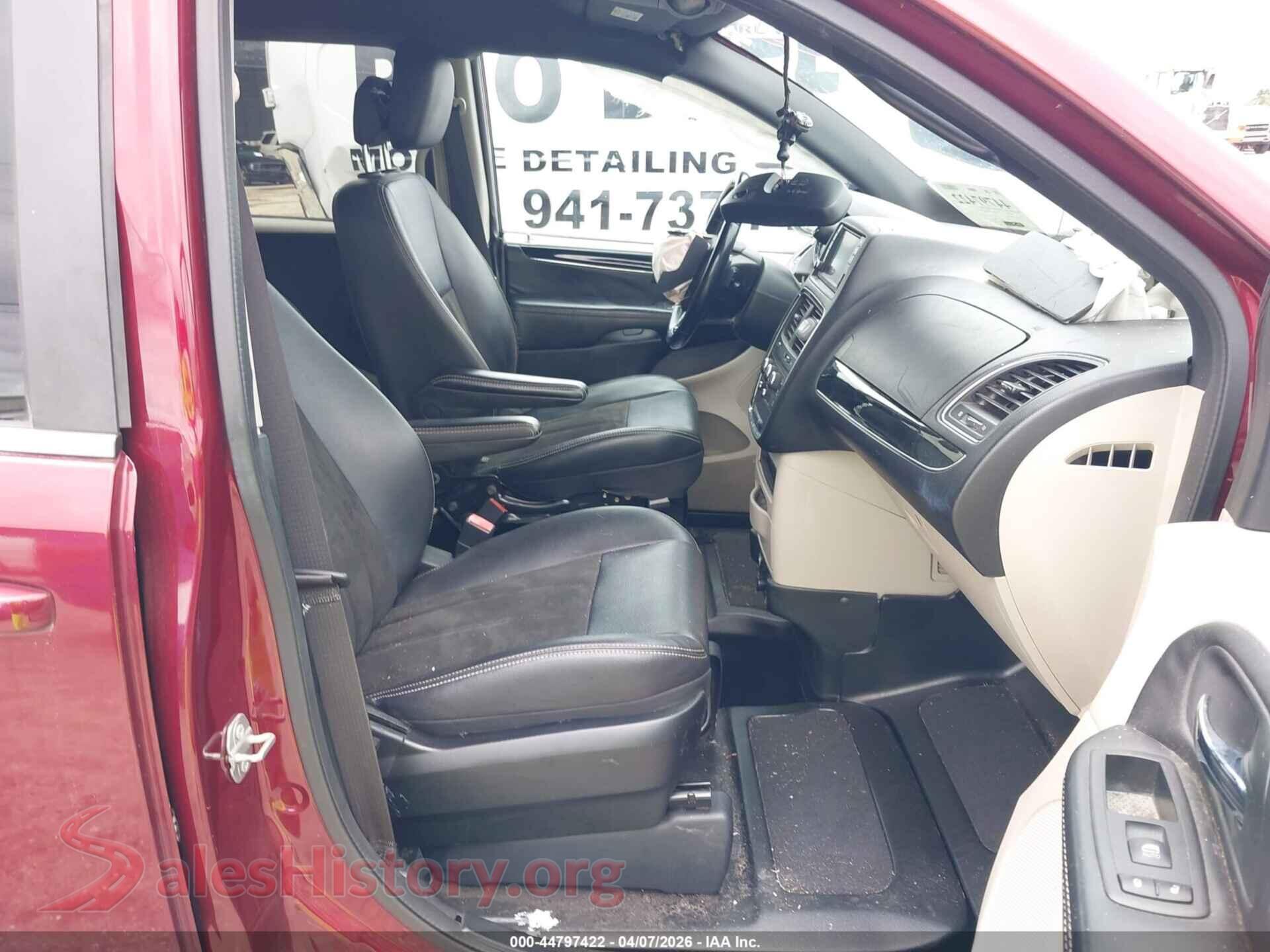 2020 DODGE GRAND CARAVAN VIN 2C4RDGCG4LR183538, rear view
