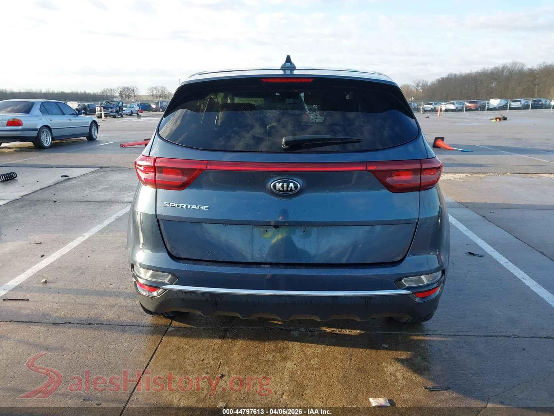 2022 KIA SPORTAGE VIN KNDPM3AC7N7999244, auction photo 14