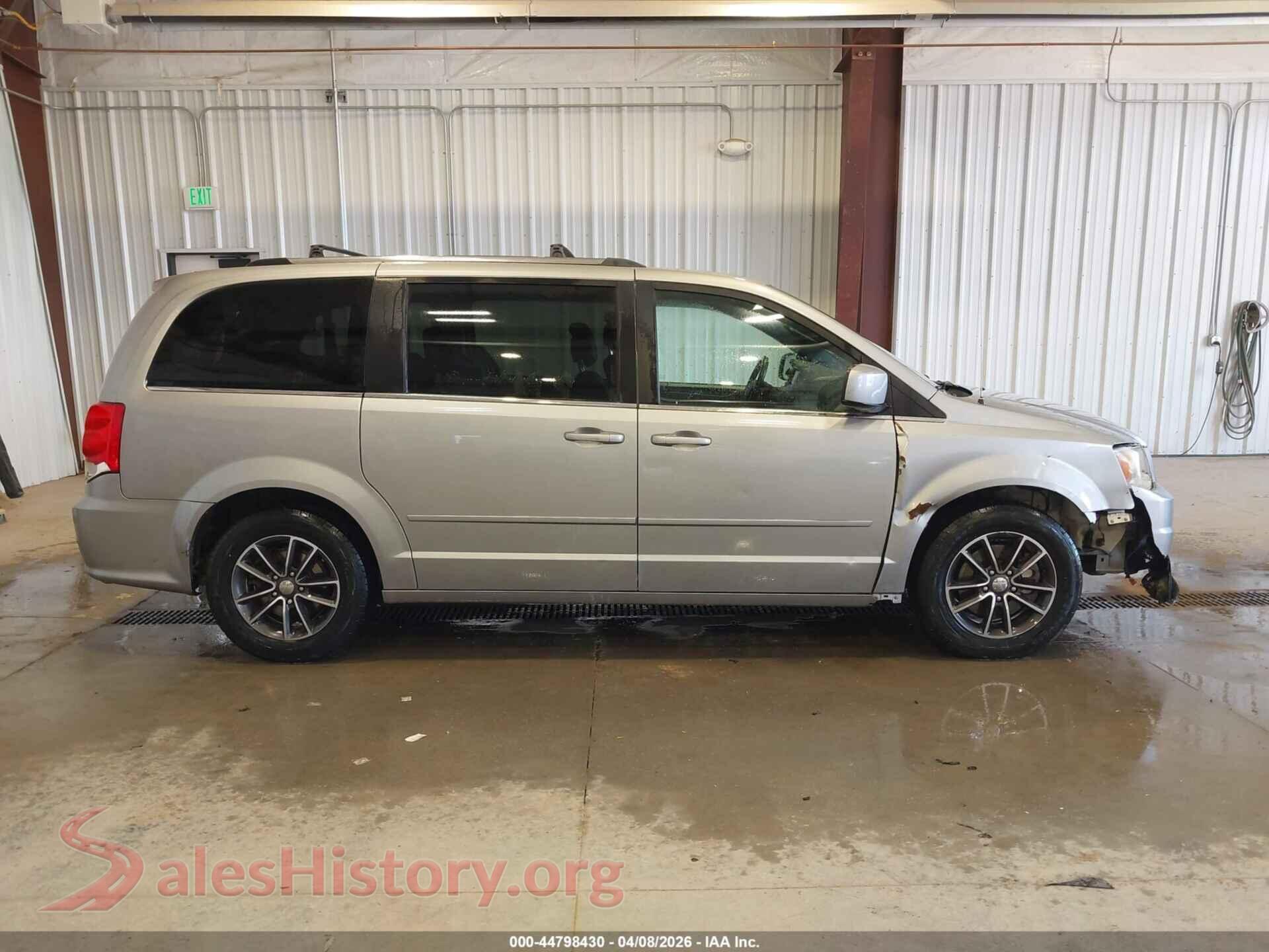 2017 DODGE GRAND CARAVAN VIN 2C4RDGCG1HR834289, auction photo 13