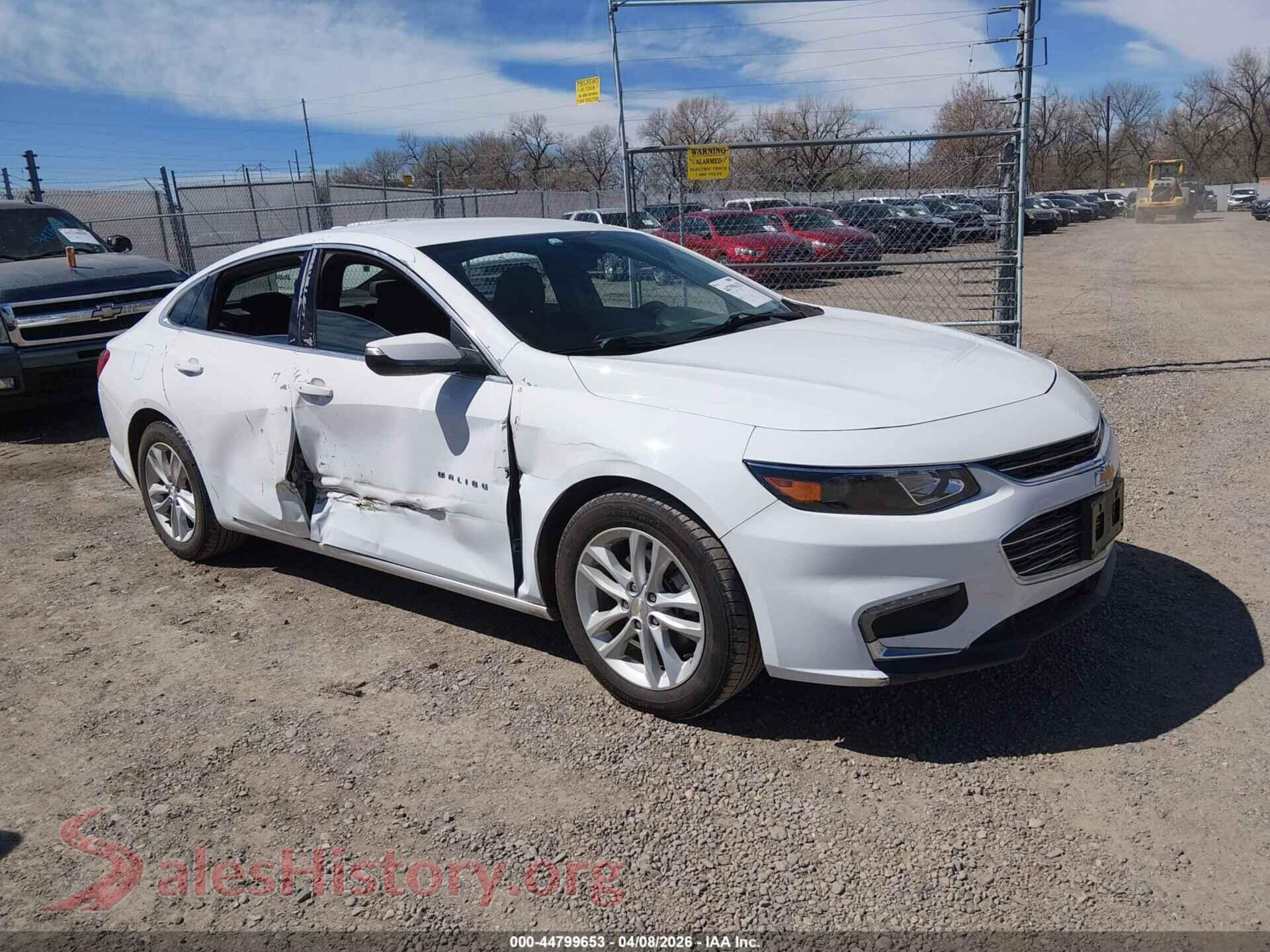 1G1ZE5STXHF292741 2017 CHEVROLET MALIBU