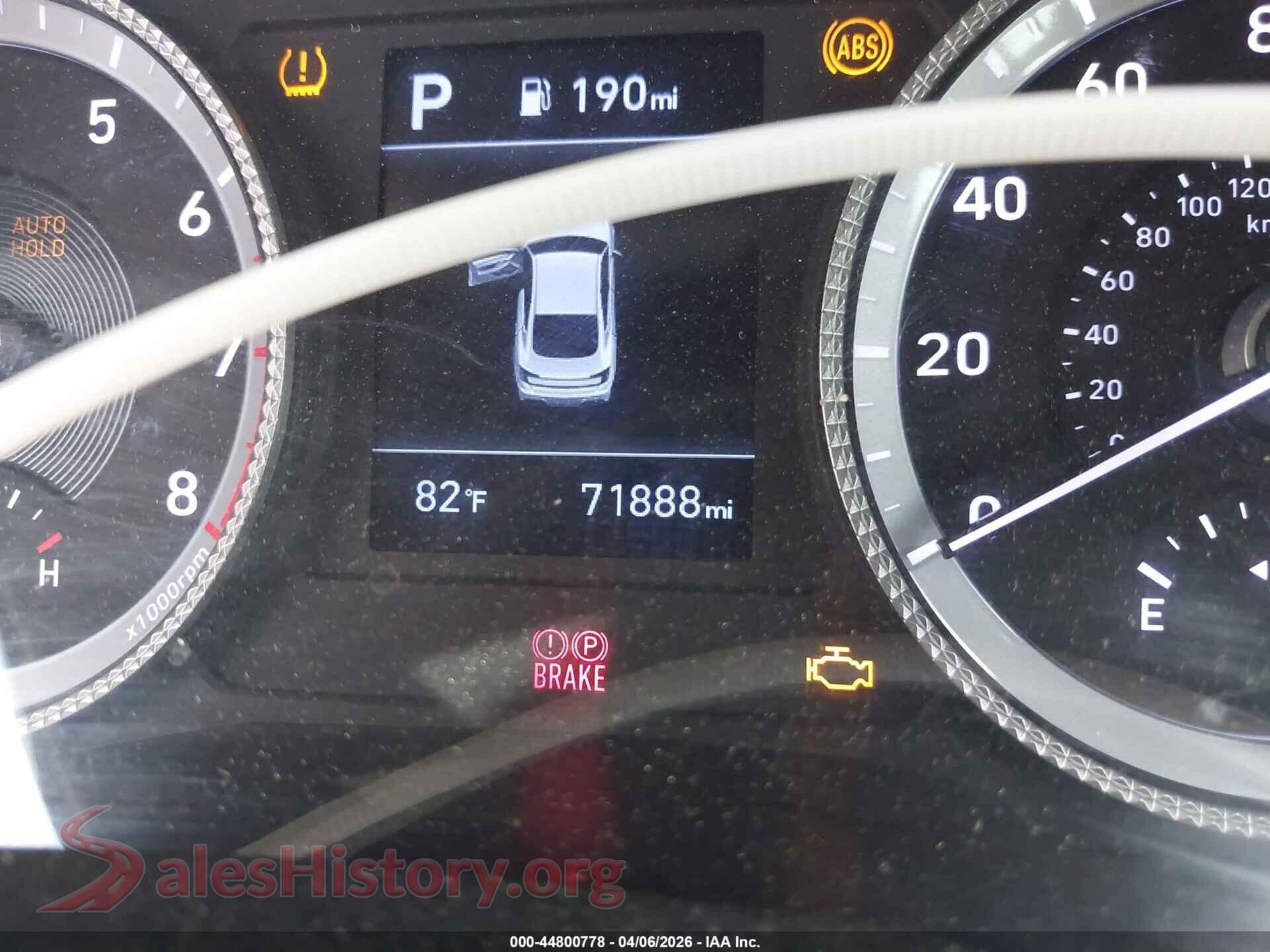 2020 HYUNDAI SONATA VIN 5NPEG4JA0LH057905, auction photo 16