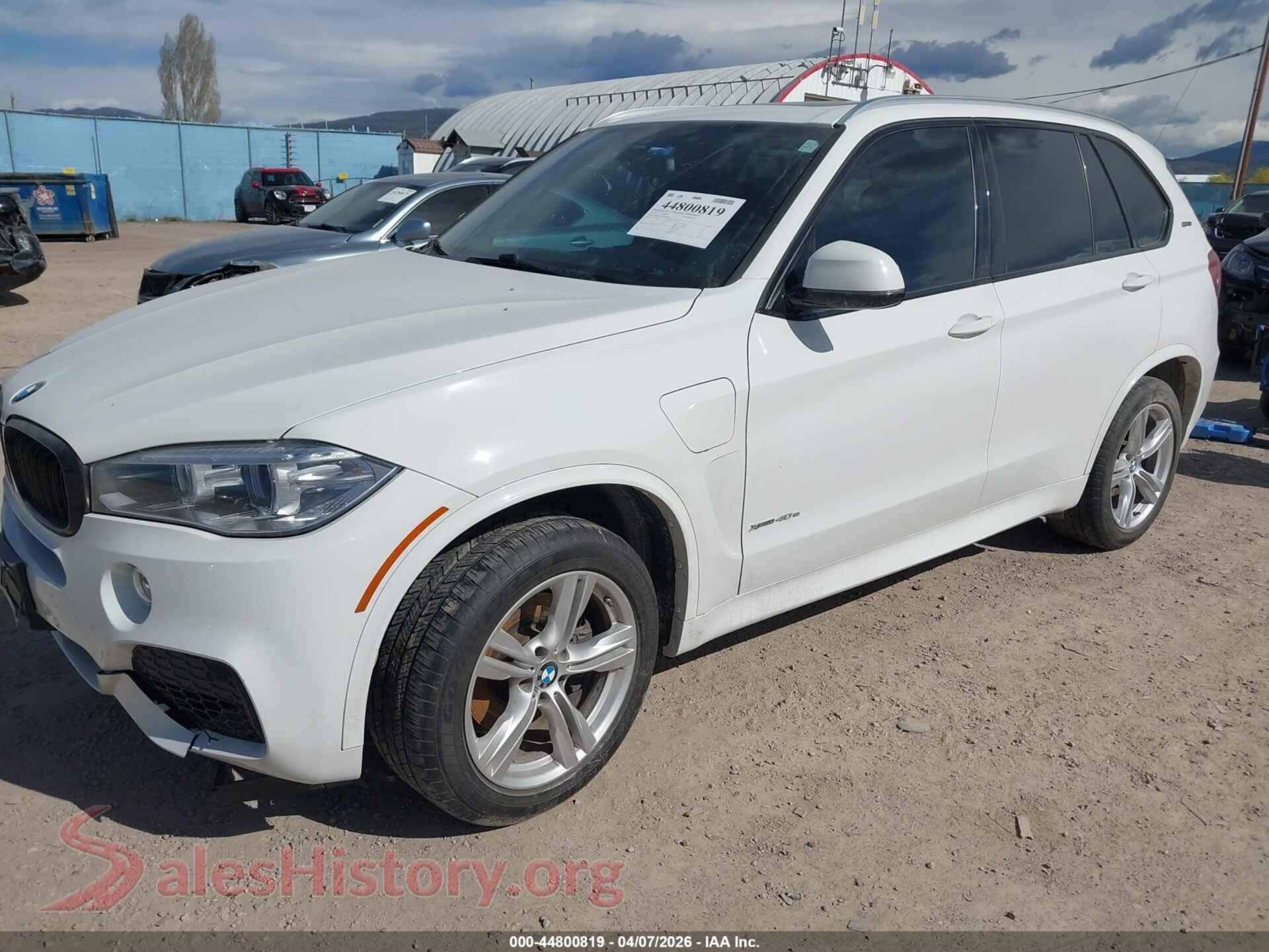 2018 BMW X5 EDRIVE VIN 5UXKT0C5XJ0V98508, front view