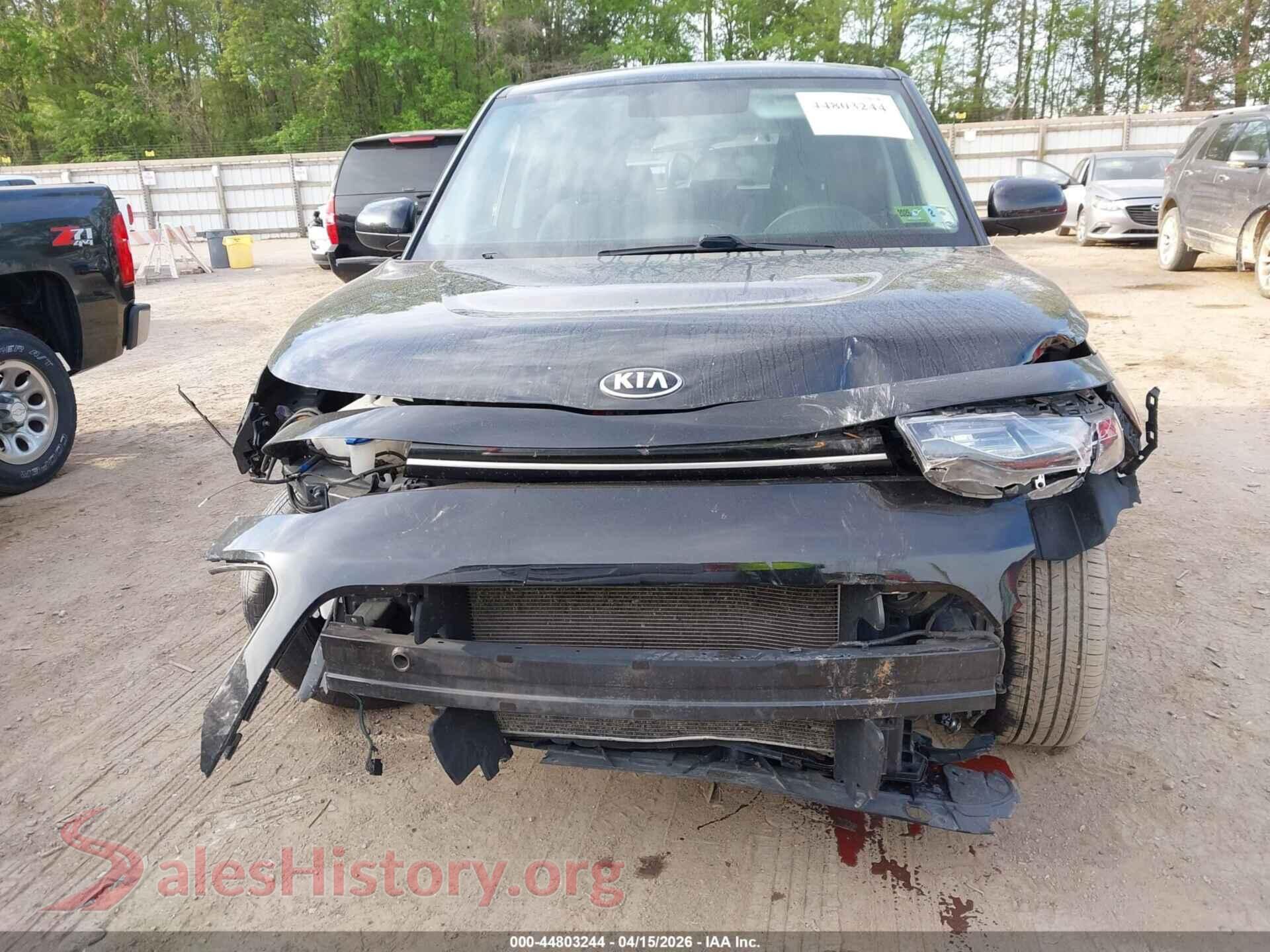2021 KIA SOUL VIN KNDJ23AU5M7762576, rear passenger side