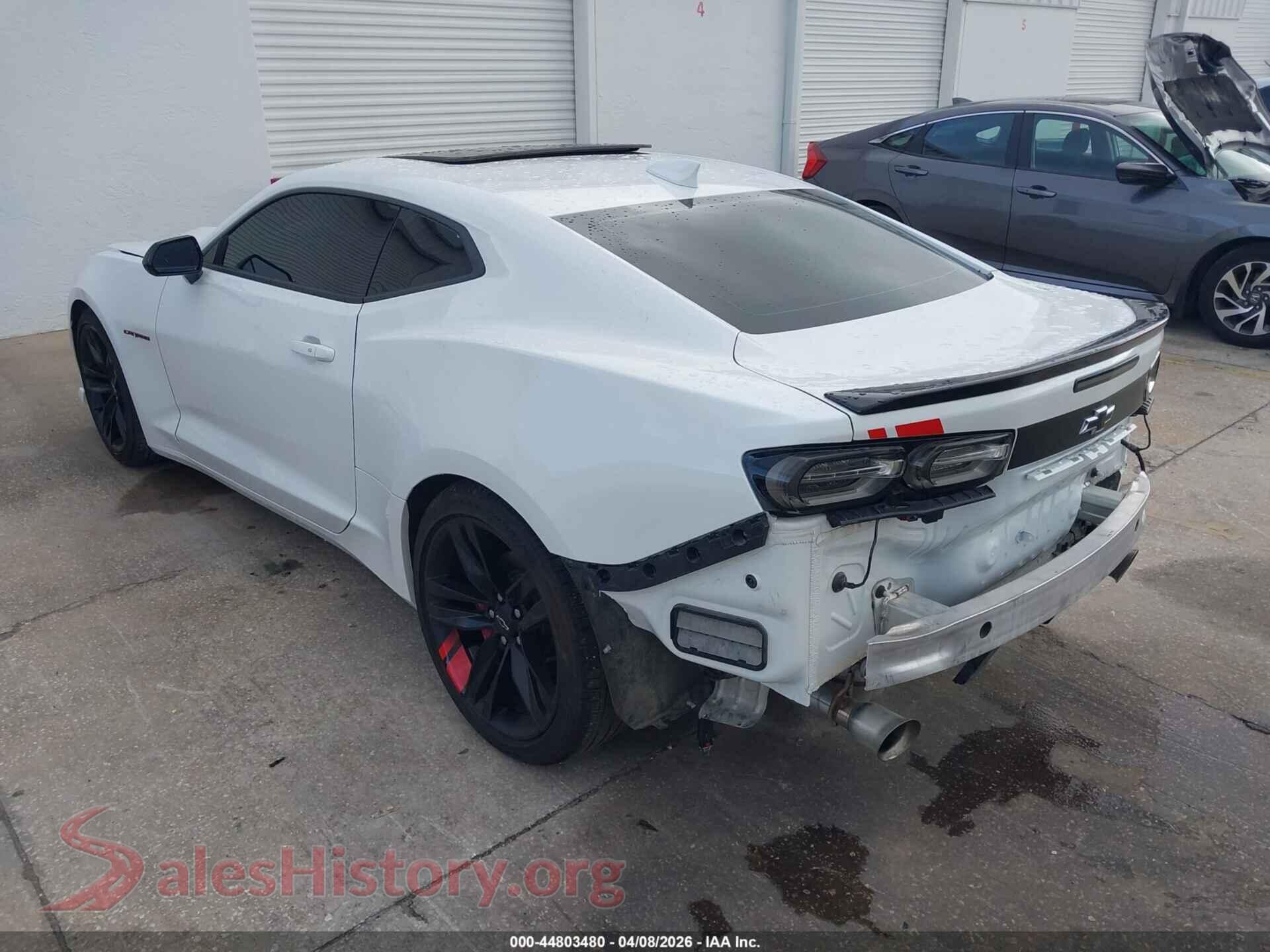 2022 CHEVROLET CAMARO VIN 1G1FB1RS2N0128738, driver side view