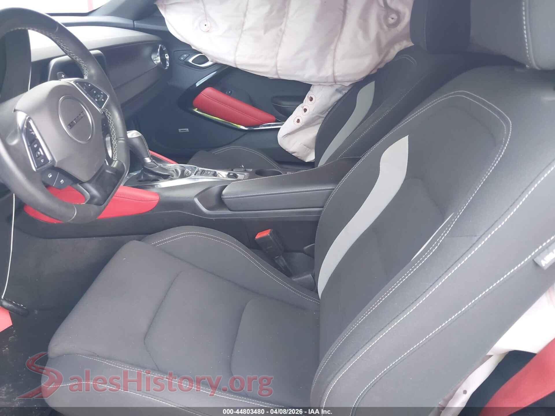 2022 CHEVROLET CAMARO VIN 1G1FB1RS2N0128738, rear view