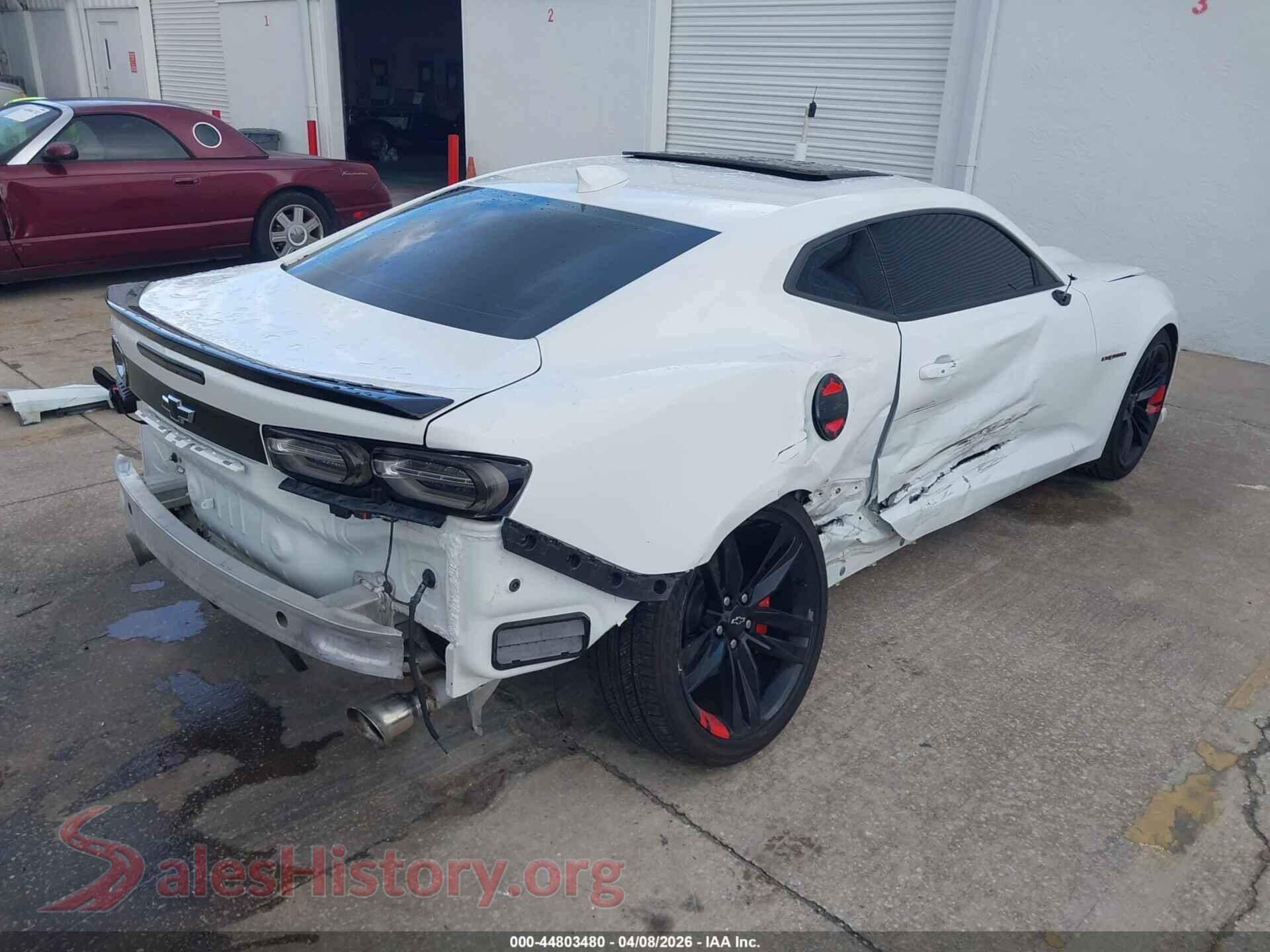 2022 CHEVROLET CAMARO VIN 1G1FB1RS2N0128738, rear driver side