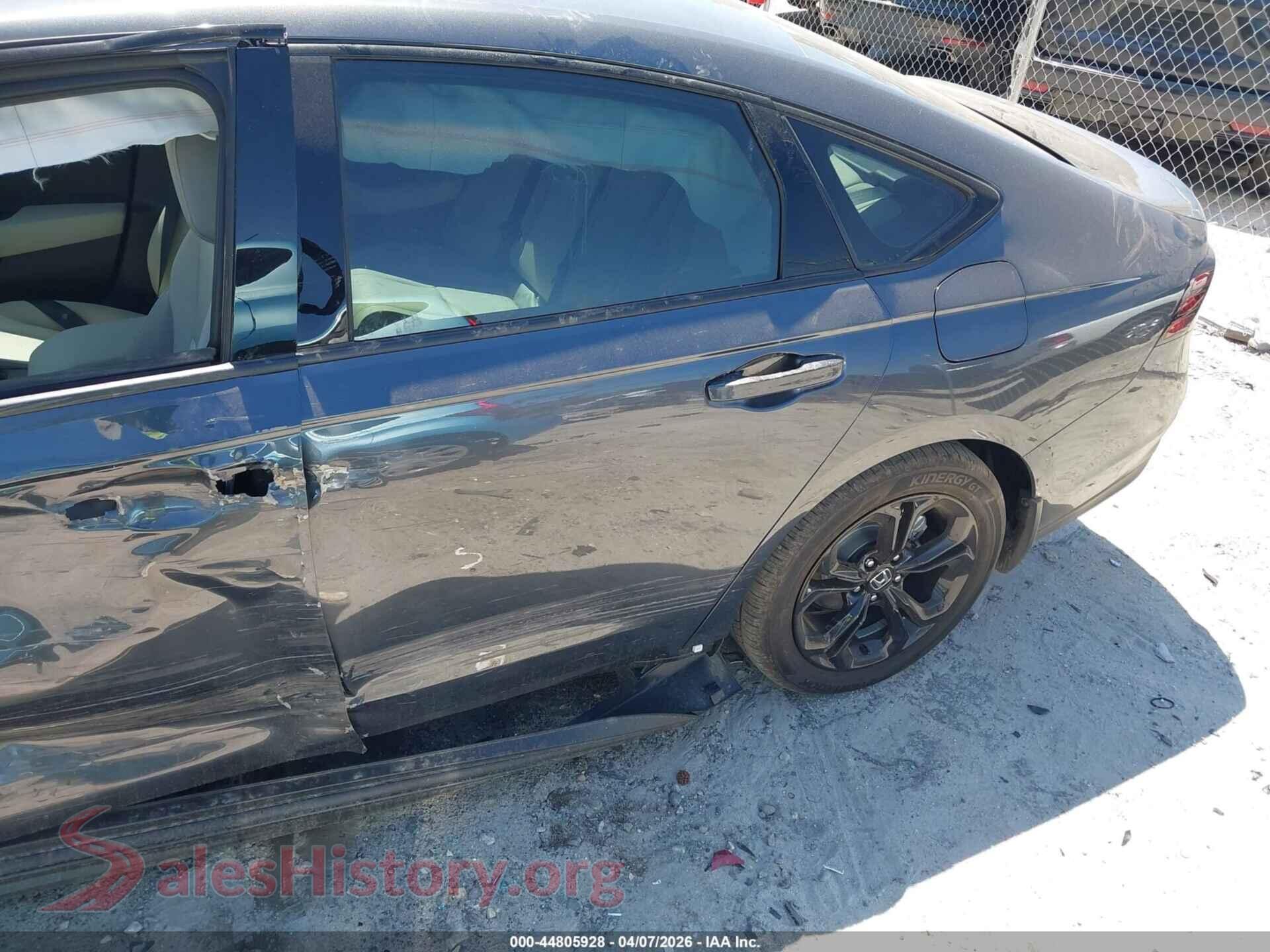 2025 HONDA ACCORD VIN 1HGCY1F46SA087570, auction photo 18