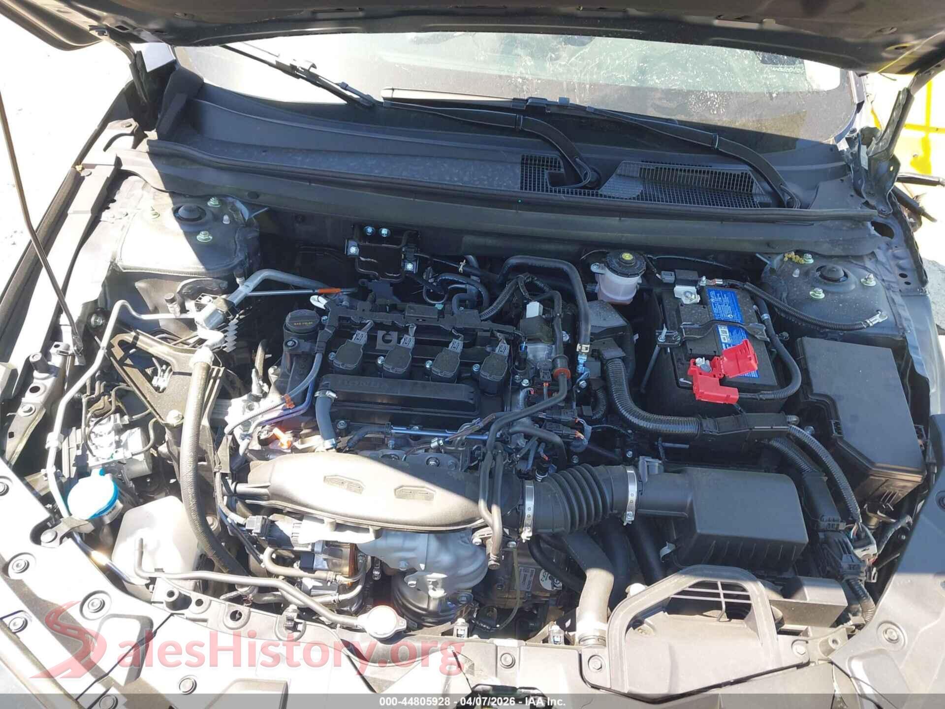 2025 HONDA ACCORD VIN 1HGCY1F46SA087570, interior dashboard