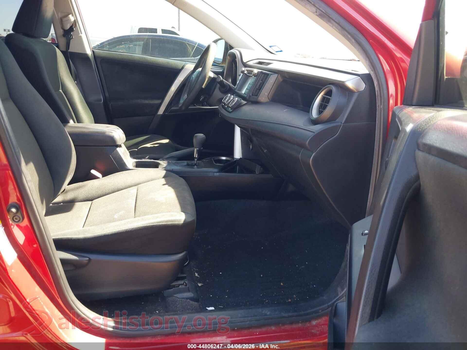 2017 TOYOTA RAV4 VIN JTMZFREV7HJ134413, rear view