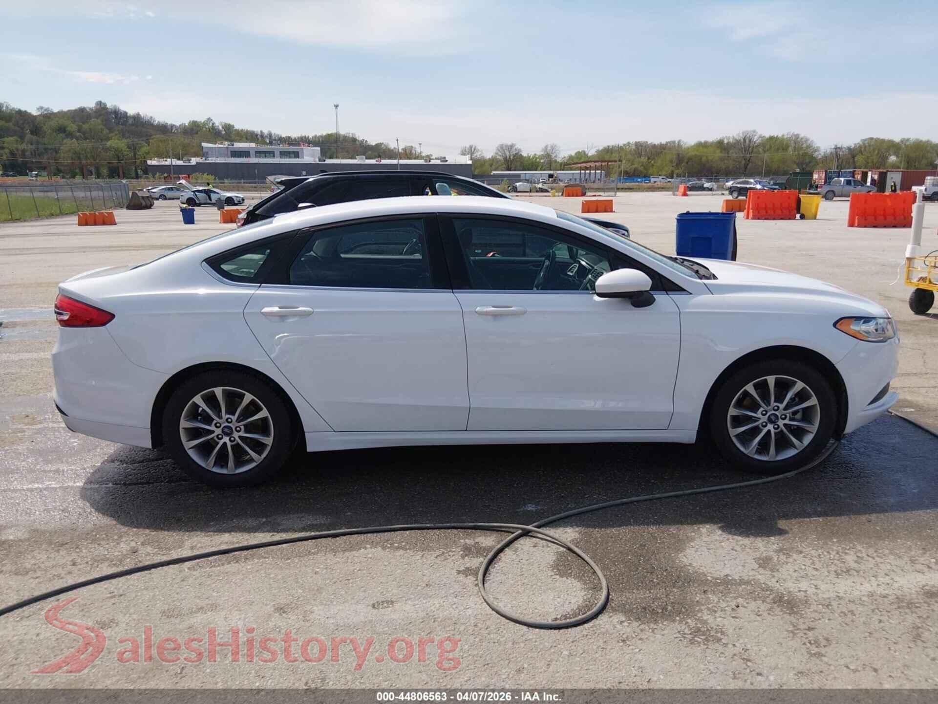 2017 FORD FUSION VIN 3FA6P0HDXHR353991, auction photo 13