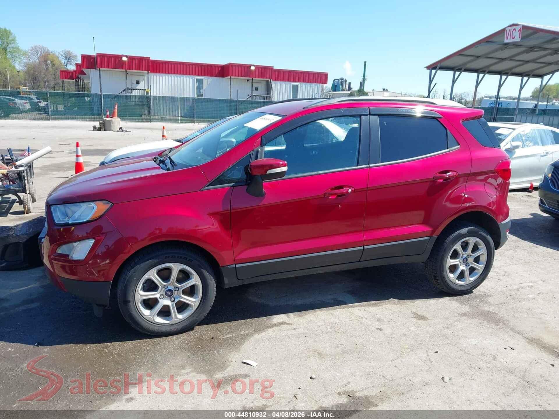 2018 FORD ECOSPORT VIN MAJ6P1UL2JC226529, auction photo 15