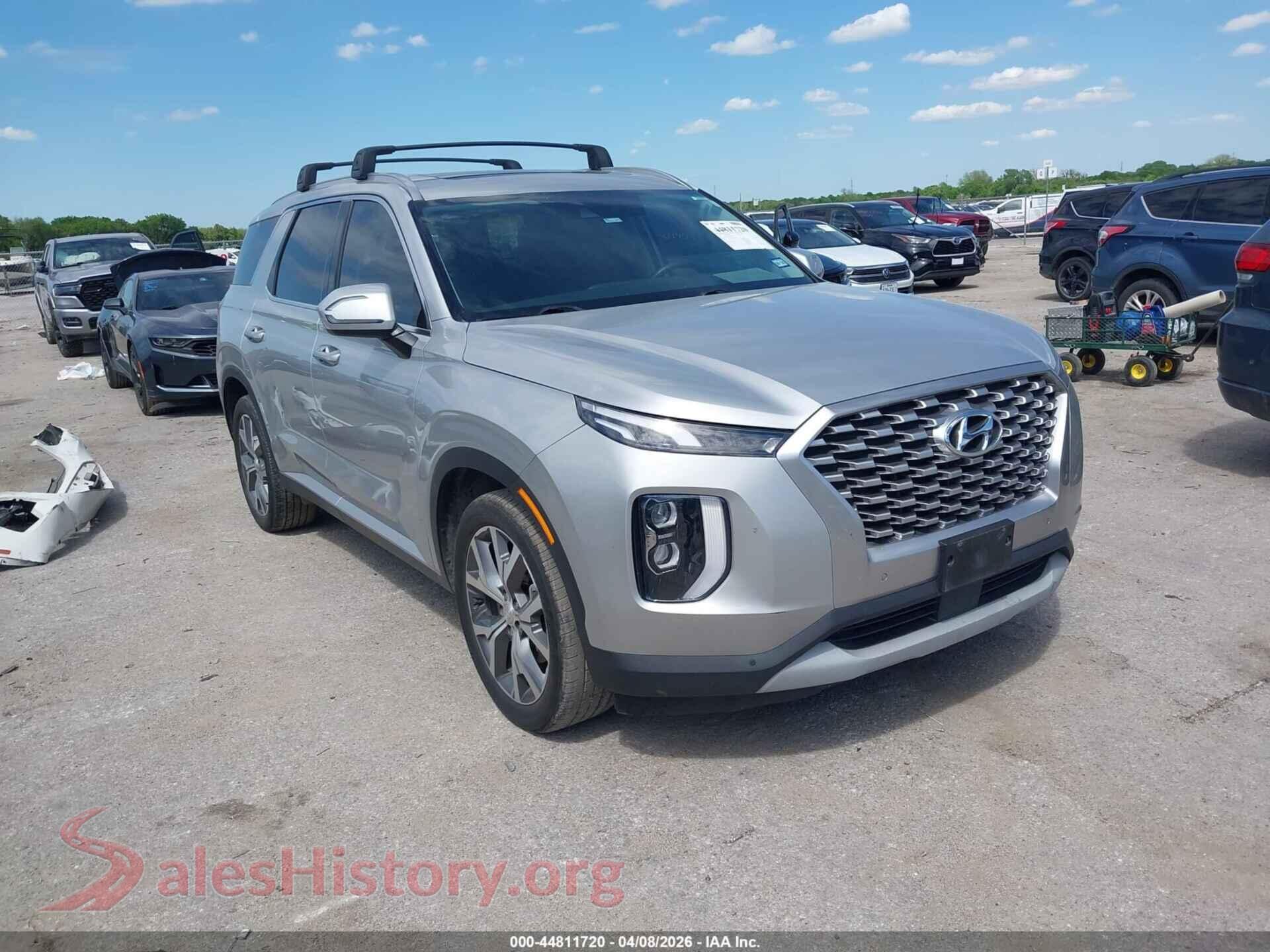 2022 HYUNDAI PALISADE VIN KM8R44HE9NU463897, auction photo