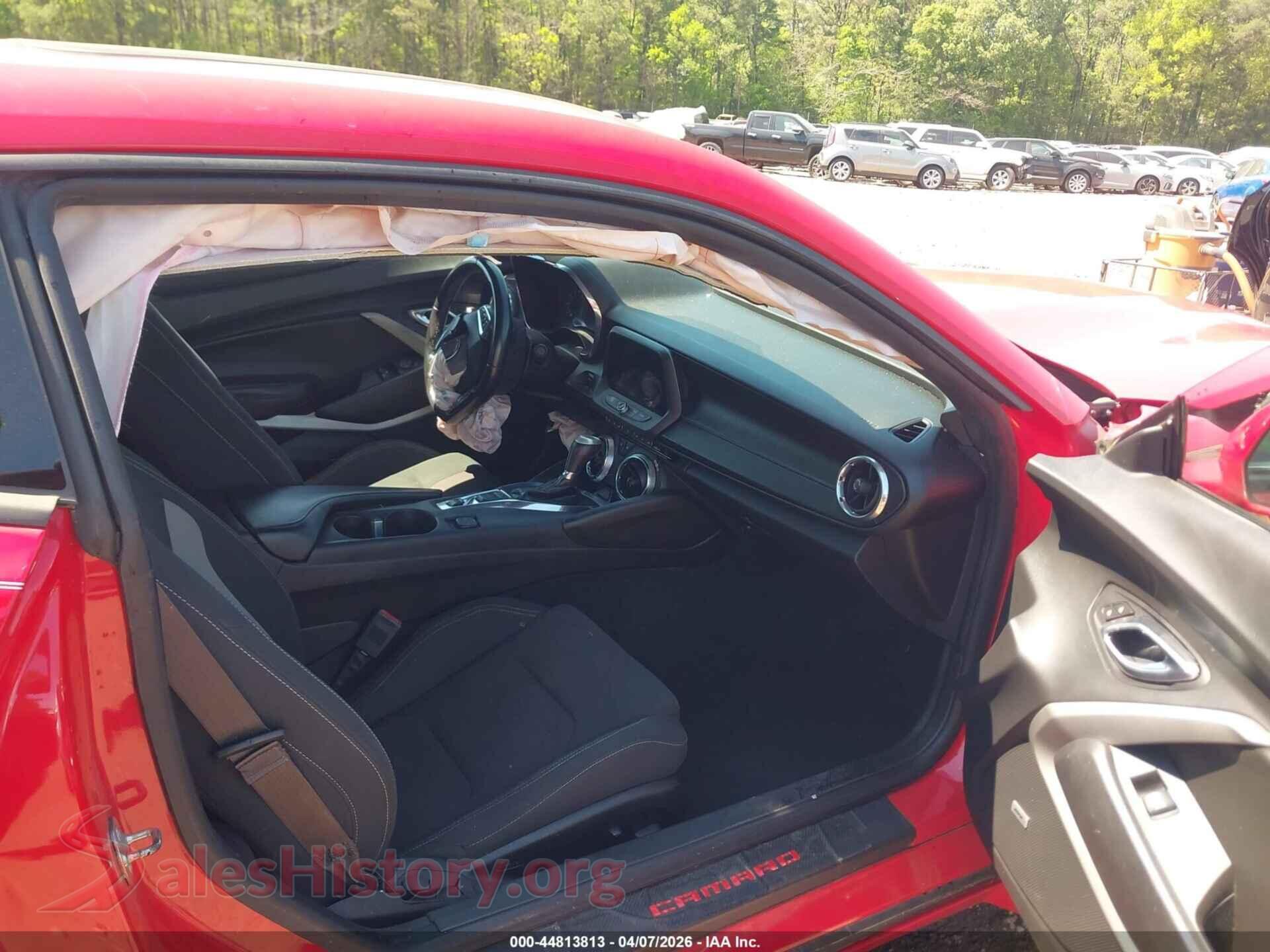 2017 CHEVROLET CAMARO VIN 1G1FB1RS3H0122631, rear view