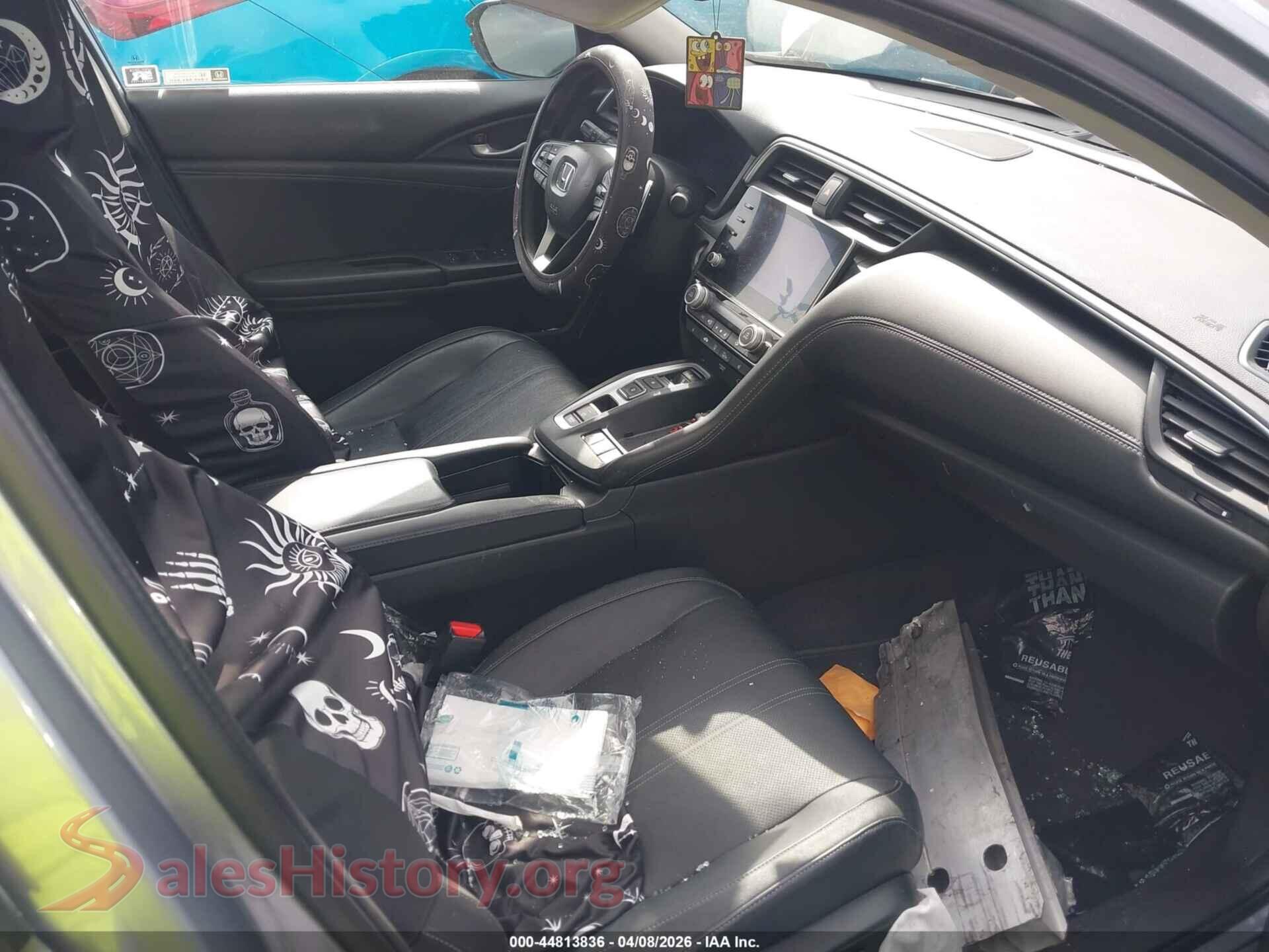 2020 HONDA INSIGHT VIN 19XZE4F97LE004712, rear view