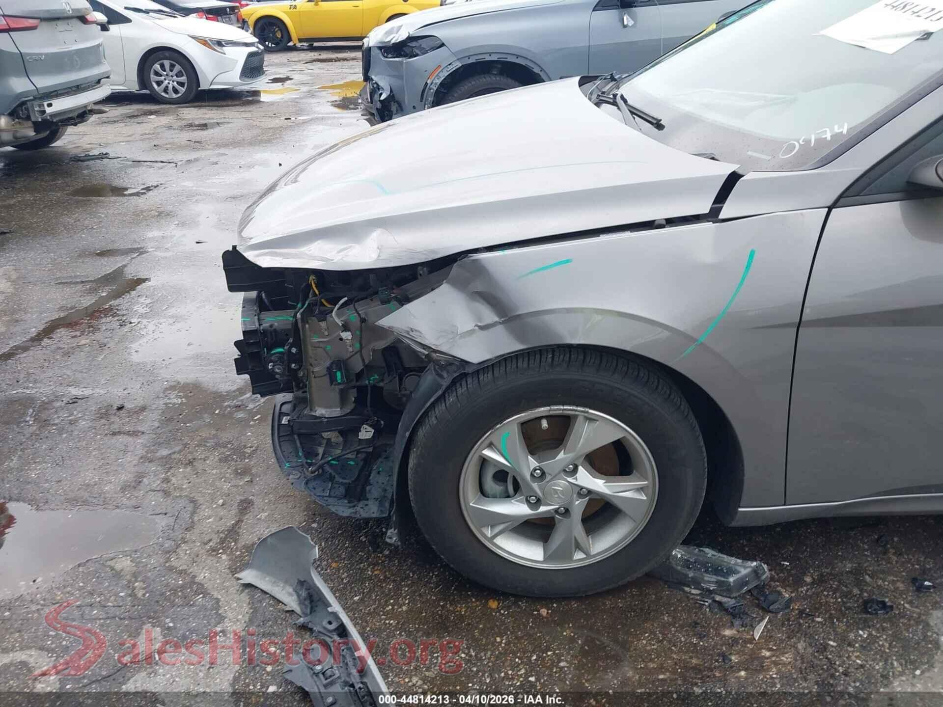 2023 HYUNDAI ELANTRA VIN KMHLL4AG6PU610474, rear passenger side