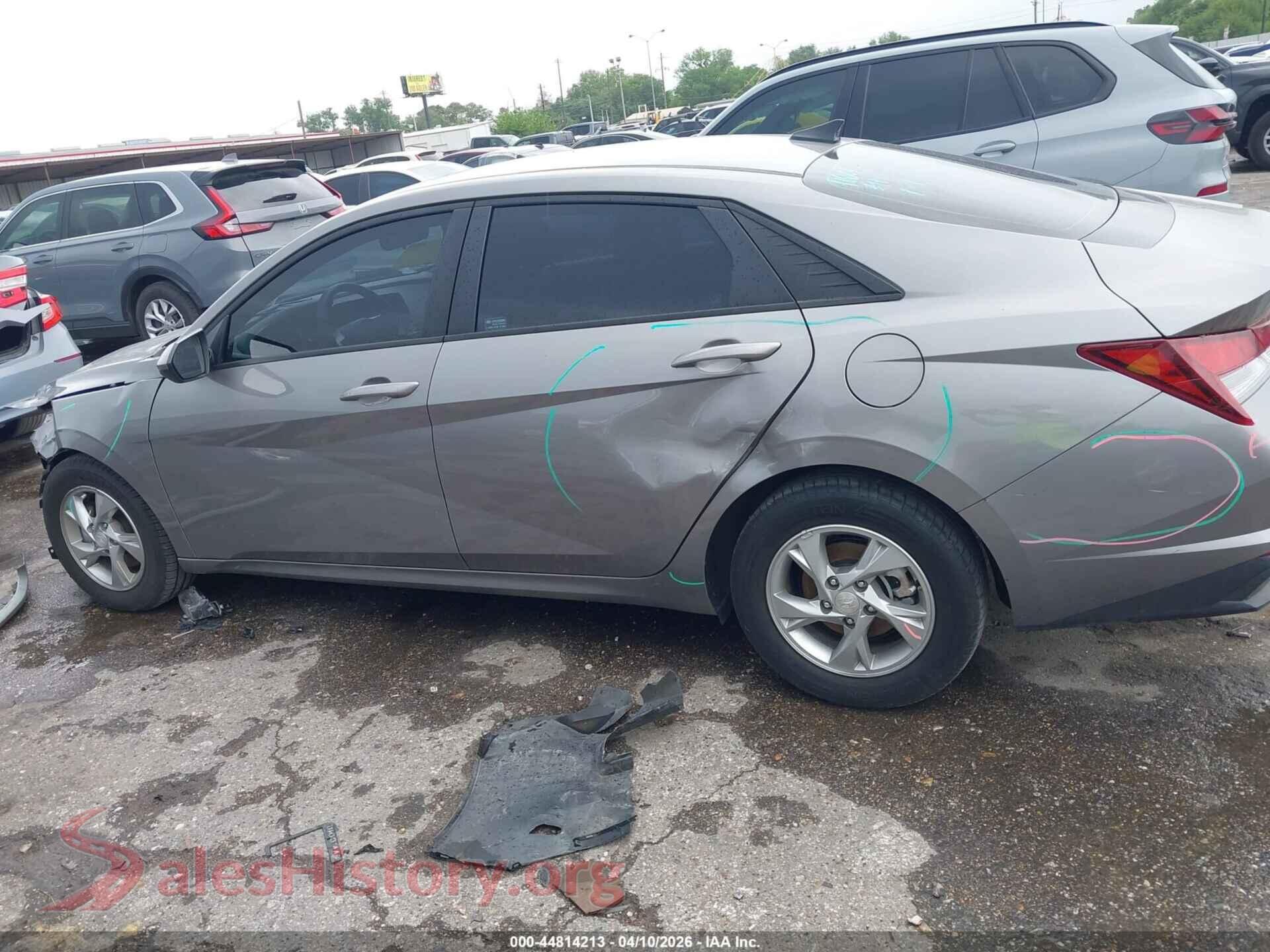2023 HYUNDAI ELANTRA VIN KMHLL4AG6PU610474, auction photo 14