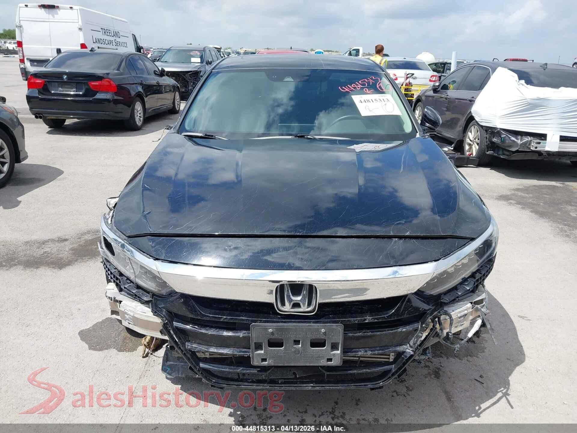 2019 HONDA ACCORD VIN 1HGCV2F97KA017019, auction photo 13