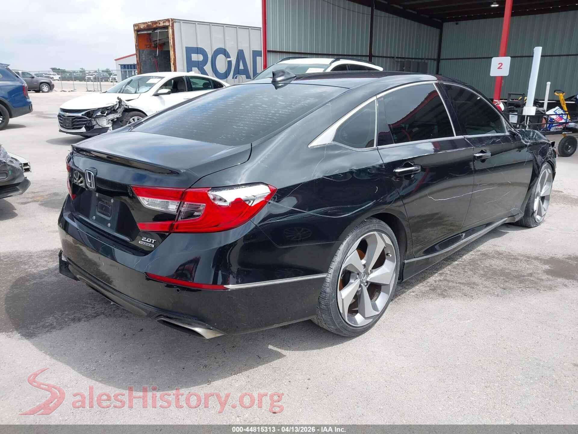 2019 HONDA ACCORD VIN 1HGCV2F97KA017019, rear driver side