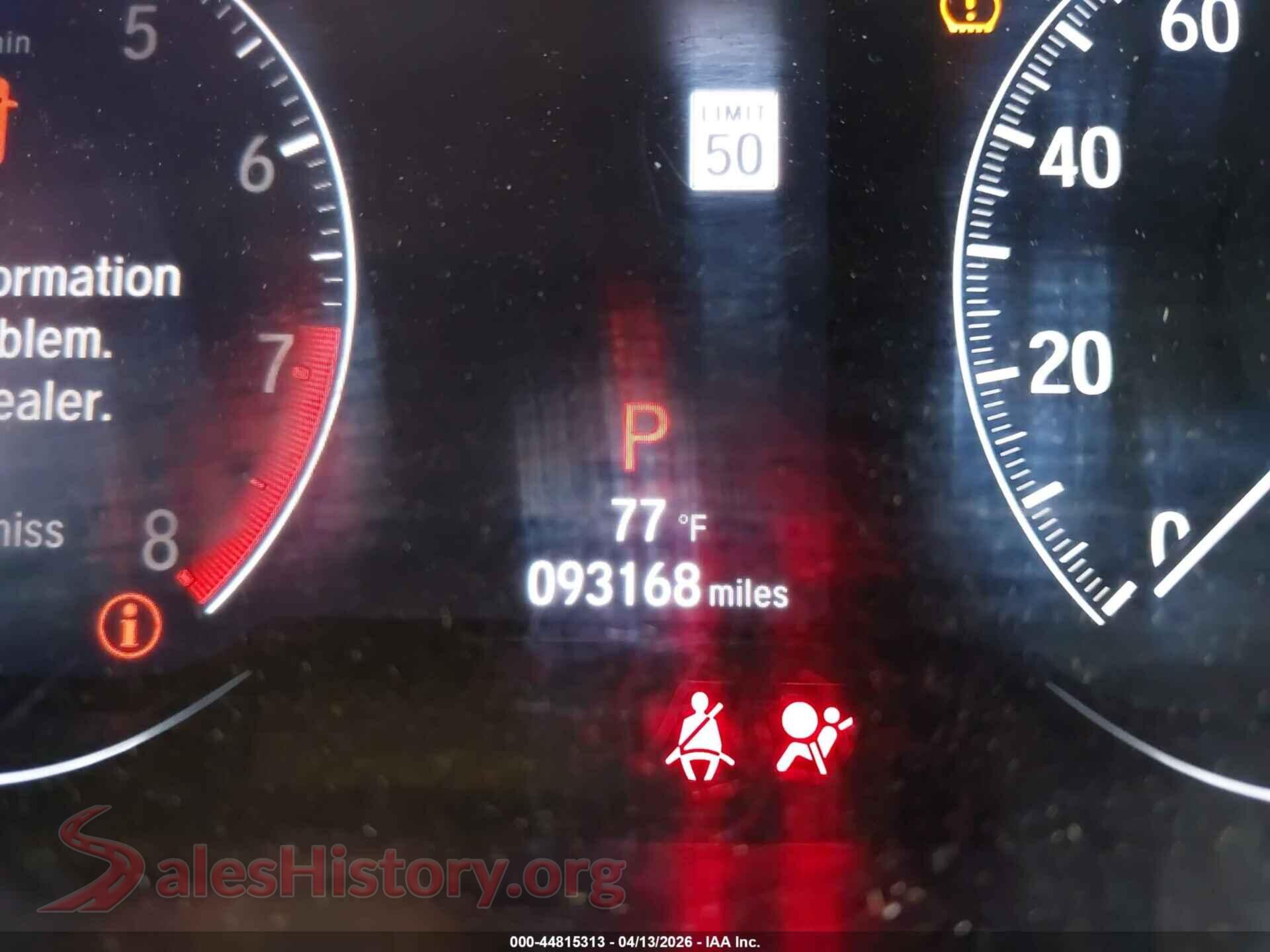 2019 HONDA ACCORD VIN 1HGCV2F97KA017019, auction photo 16