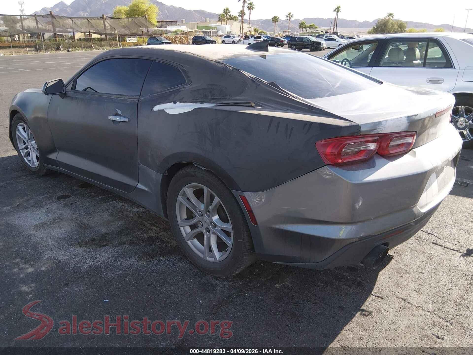 2022 CHEVROLET CAMARO VIN 1G1FB1RX7N0106195, driver side view