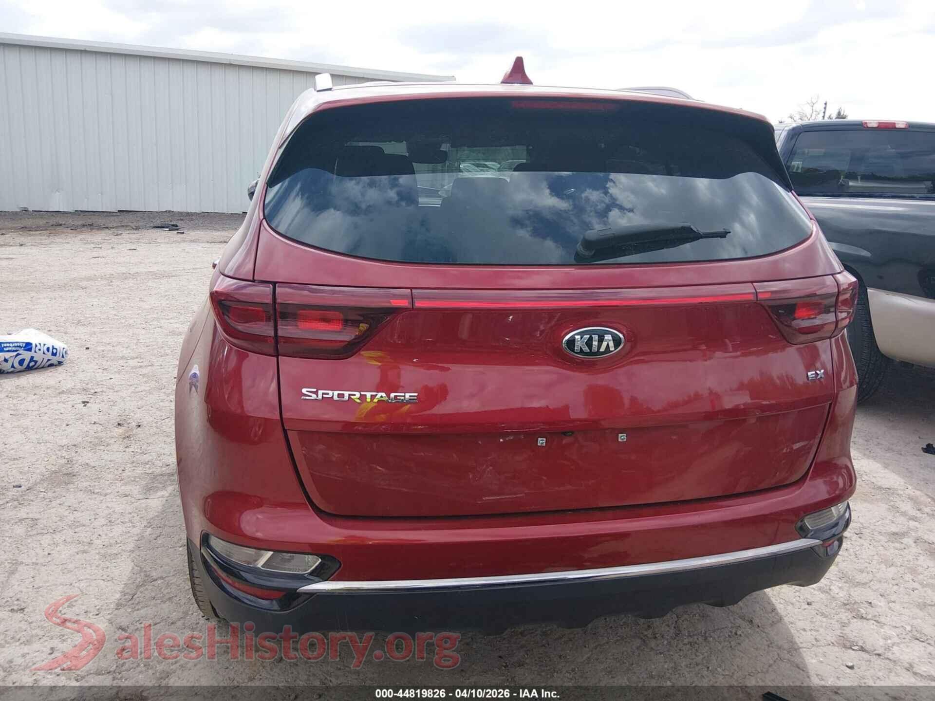 2020 KIA SPORTAGE VIN KNDPNCAC8L7740014, auction photo 16