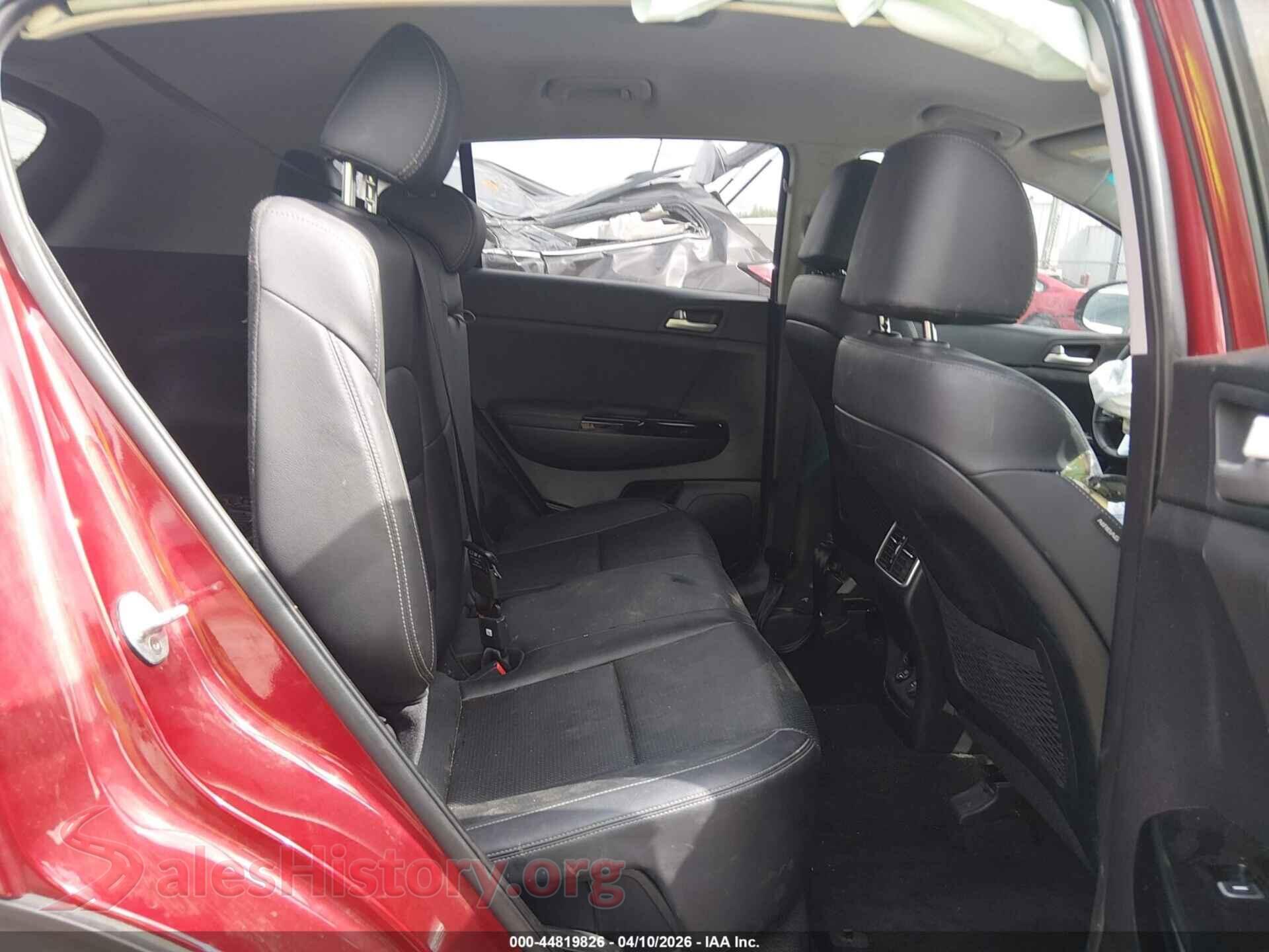 2020 KIA SPORTAGE VIN KNDPNCAC8L7740014, front passenger side