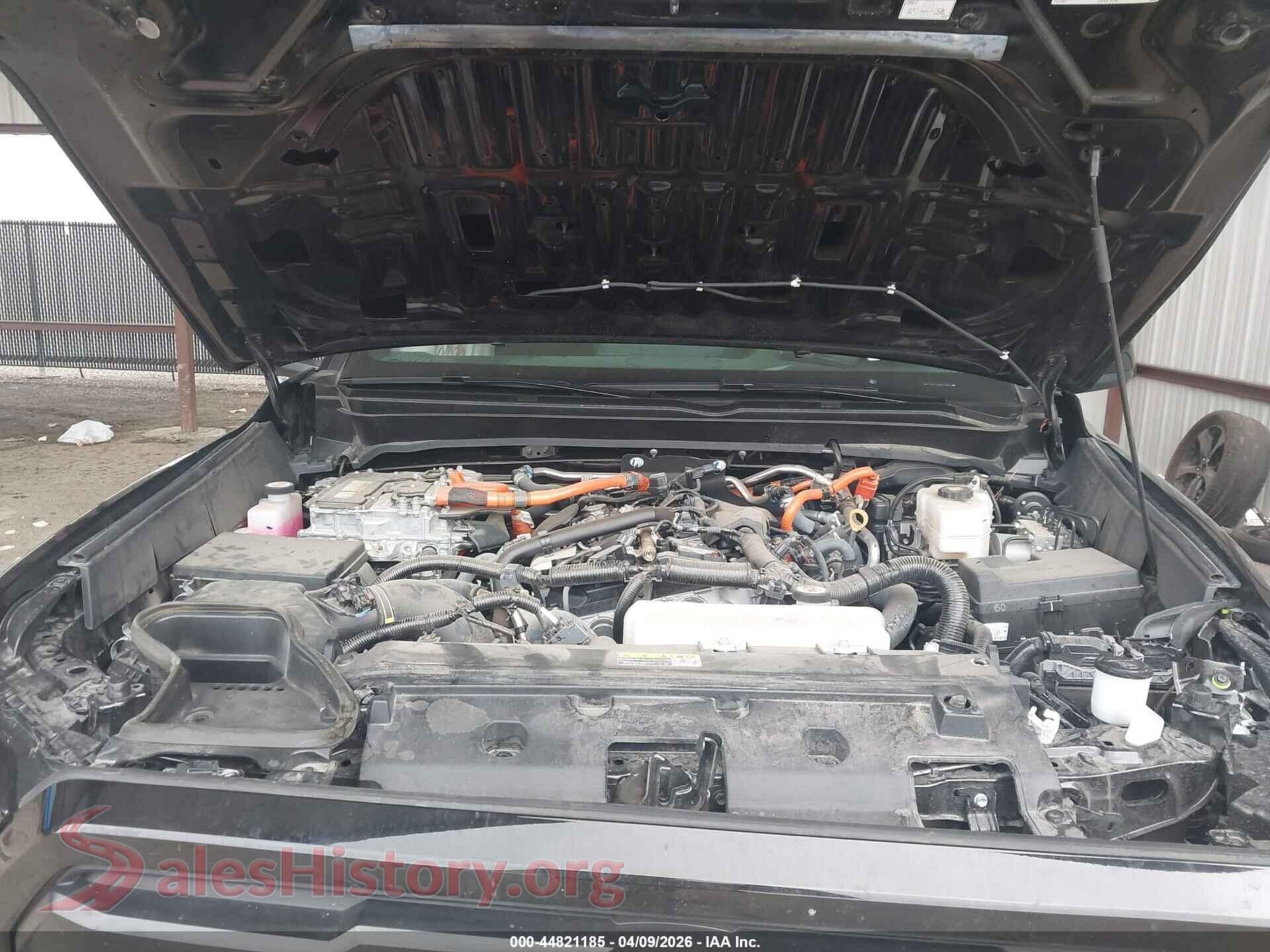 2024 TOYOTA TACOMA HYBRID VIN 3TYLC5LN6RT014251, interior dashboard