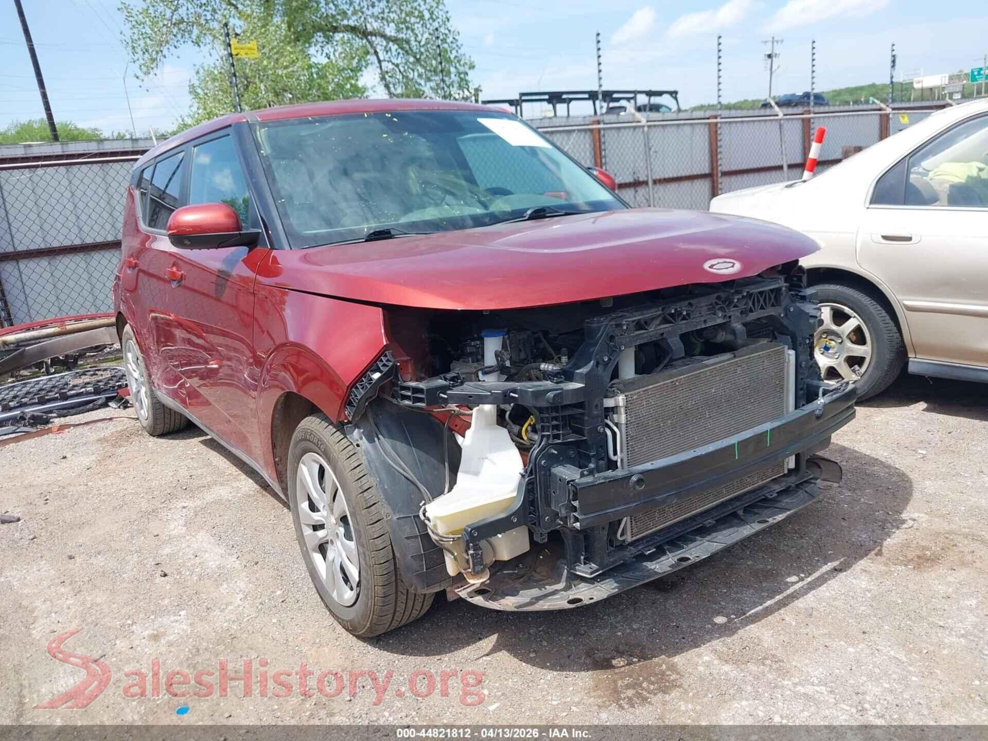 2020 KIA SOUL VIN KNDJ23AU3L7110277, auction photo