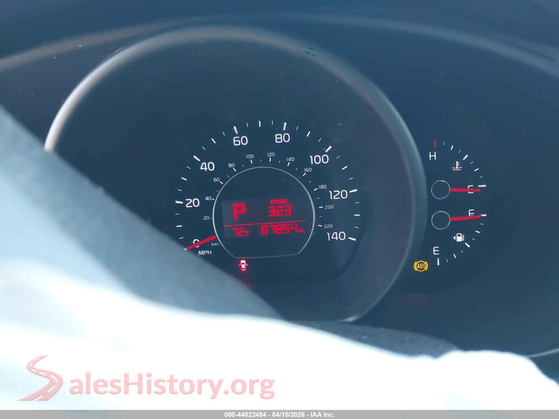 2019 KIA SOUL VIN KNDJN2A22K7664196, passenger side view