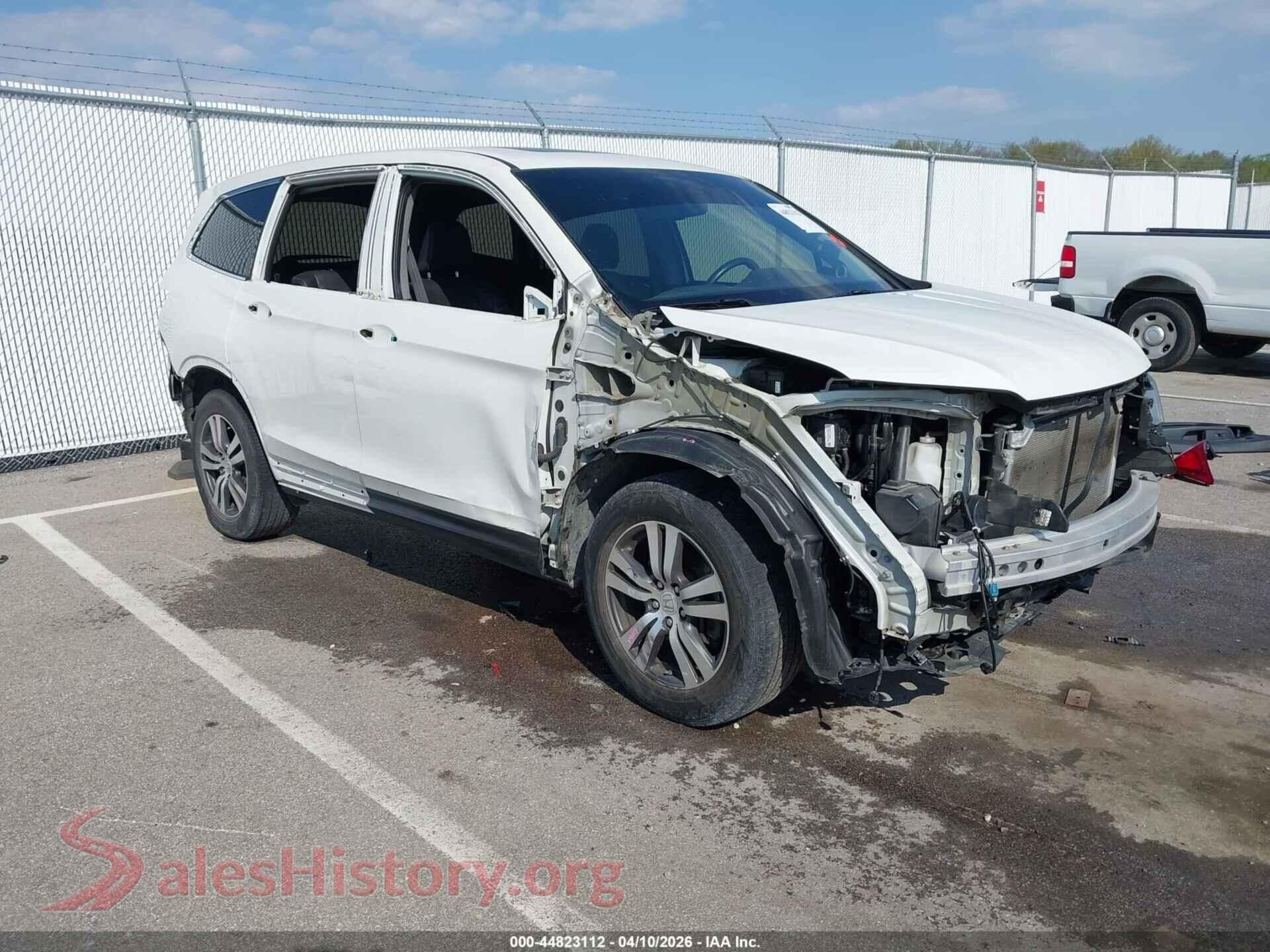 5FNYF5H51HB025646 2017 HONDA PILOT
