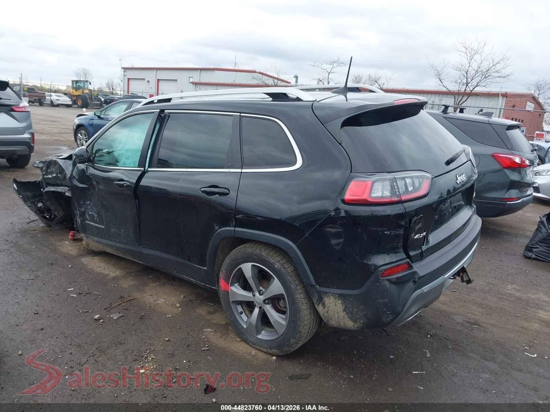 2021 JEEP CHEROKEE VIN 1C4PJMDX4MD151514, driver side view