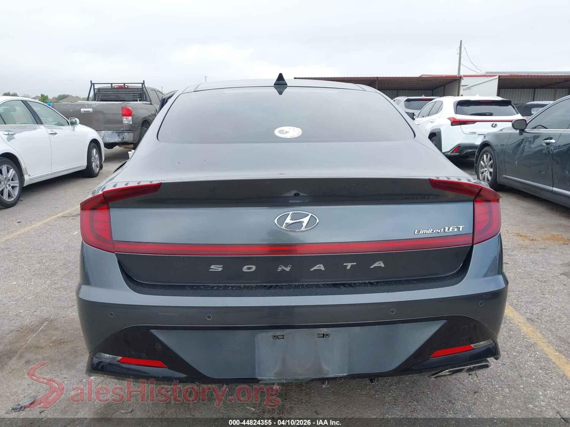 2022 HYUNDAI SONATA VIN KMHL34J26NA224835, auction photo 16