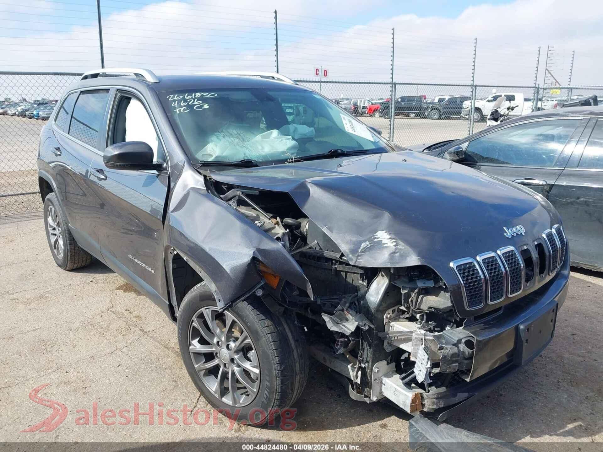 1C4PJLLB1LD606642 2020 JEEP CHEROKEE
